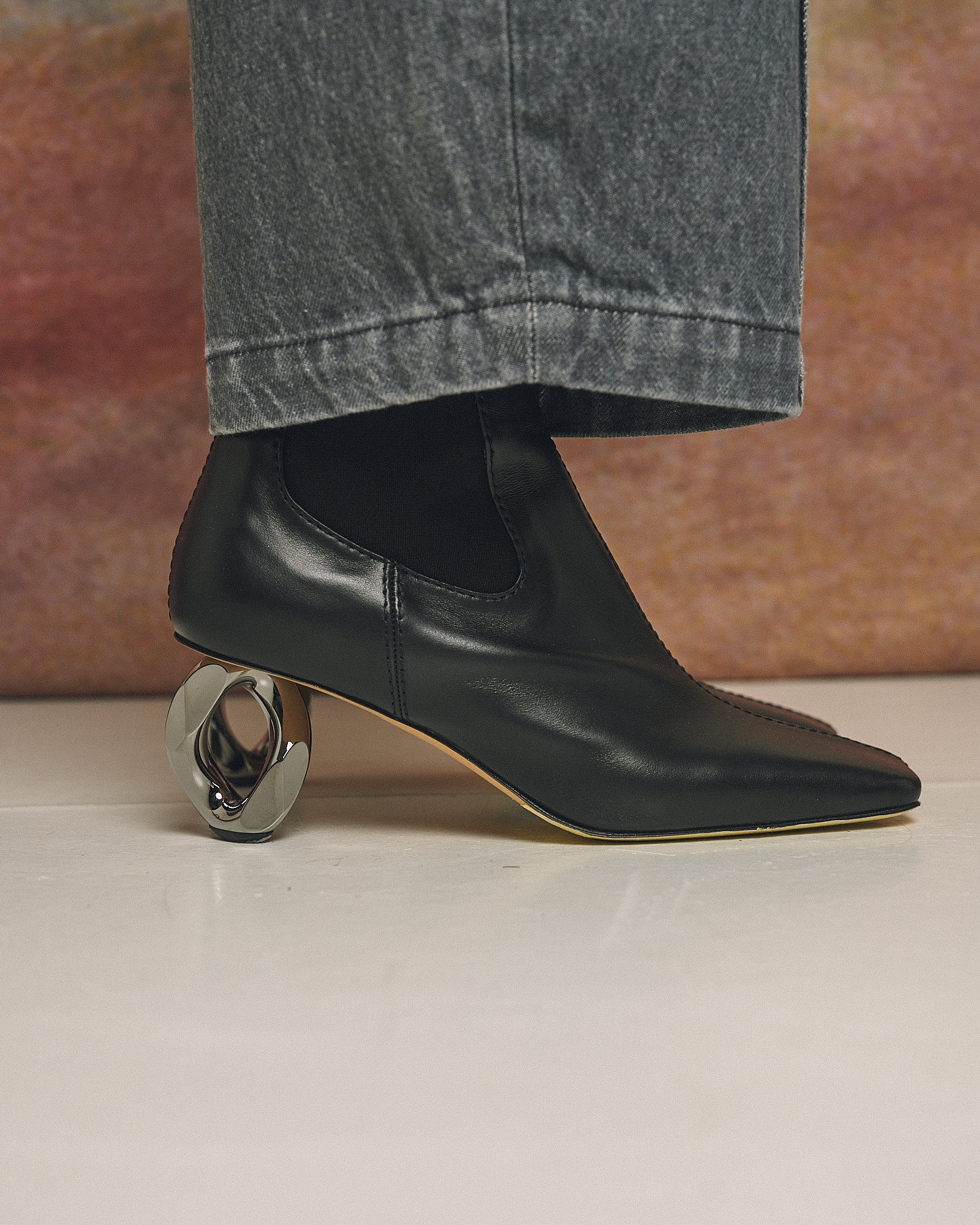Calf Chain Booties - Image 2