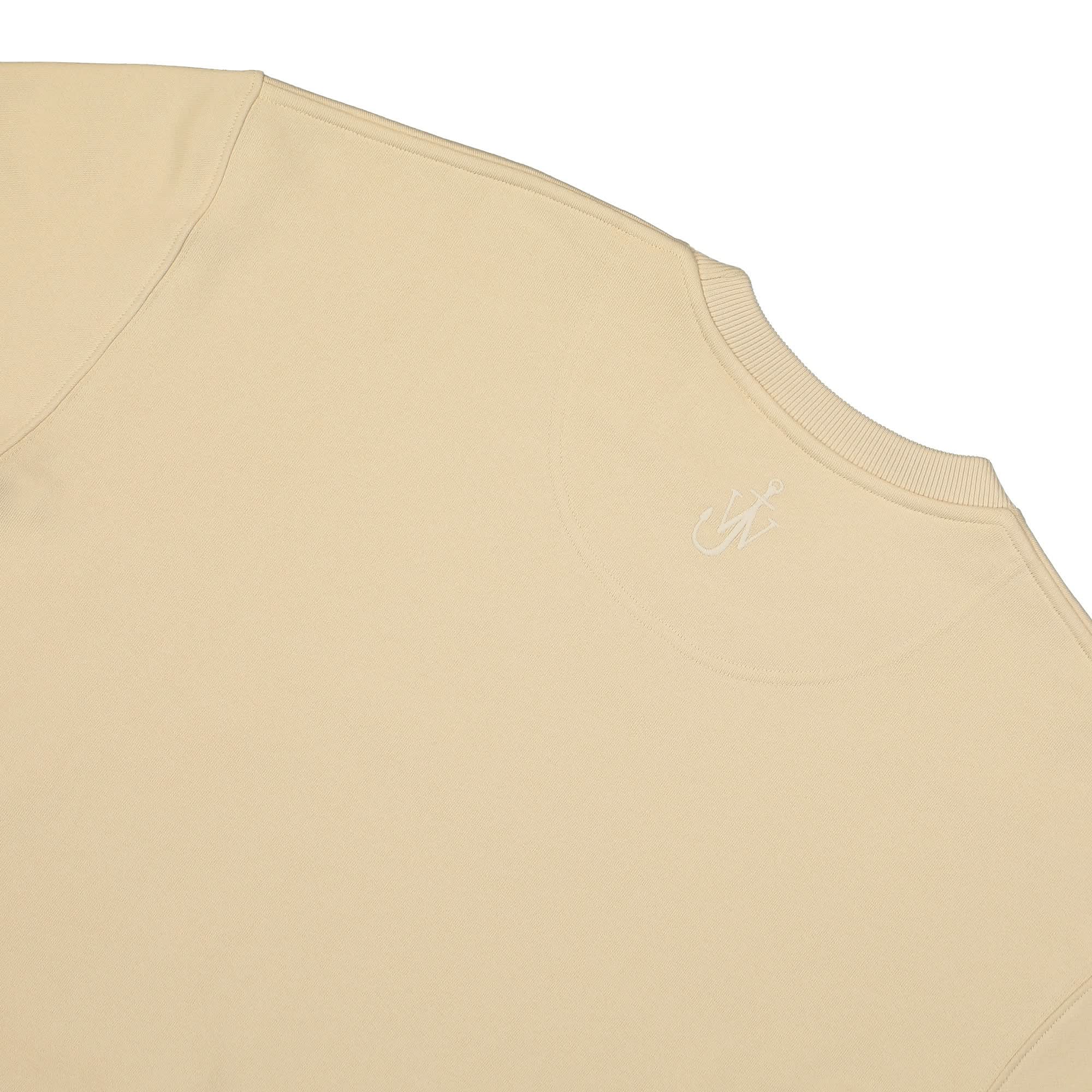 Flocked Flower Sweatshirt - Image 4