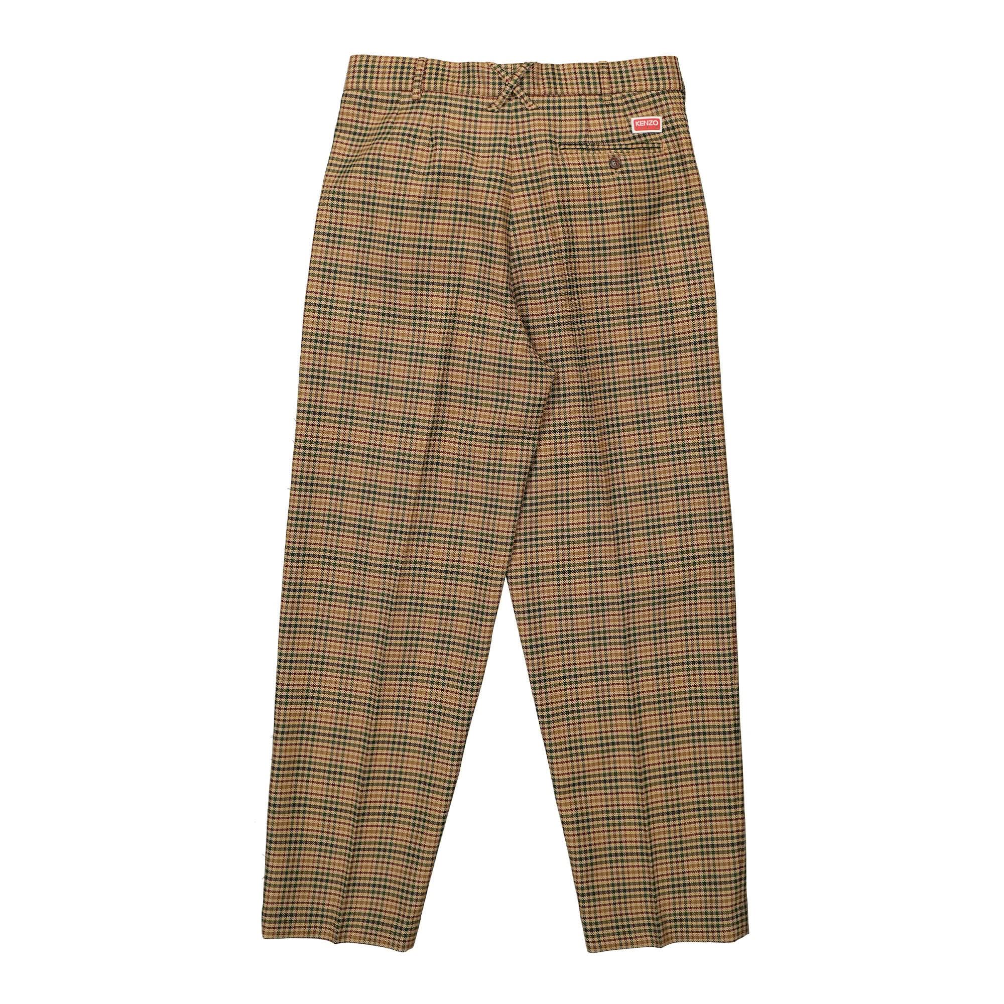 Check Tailored Pants - Image 2
