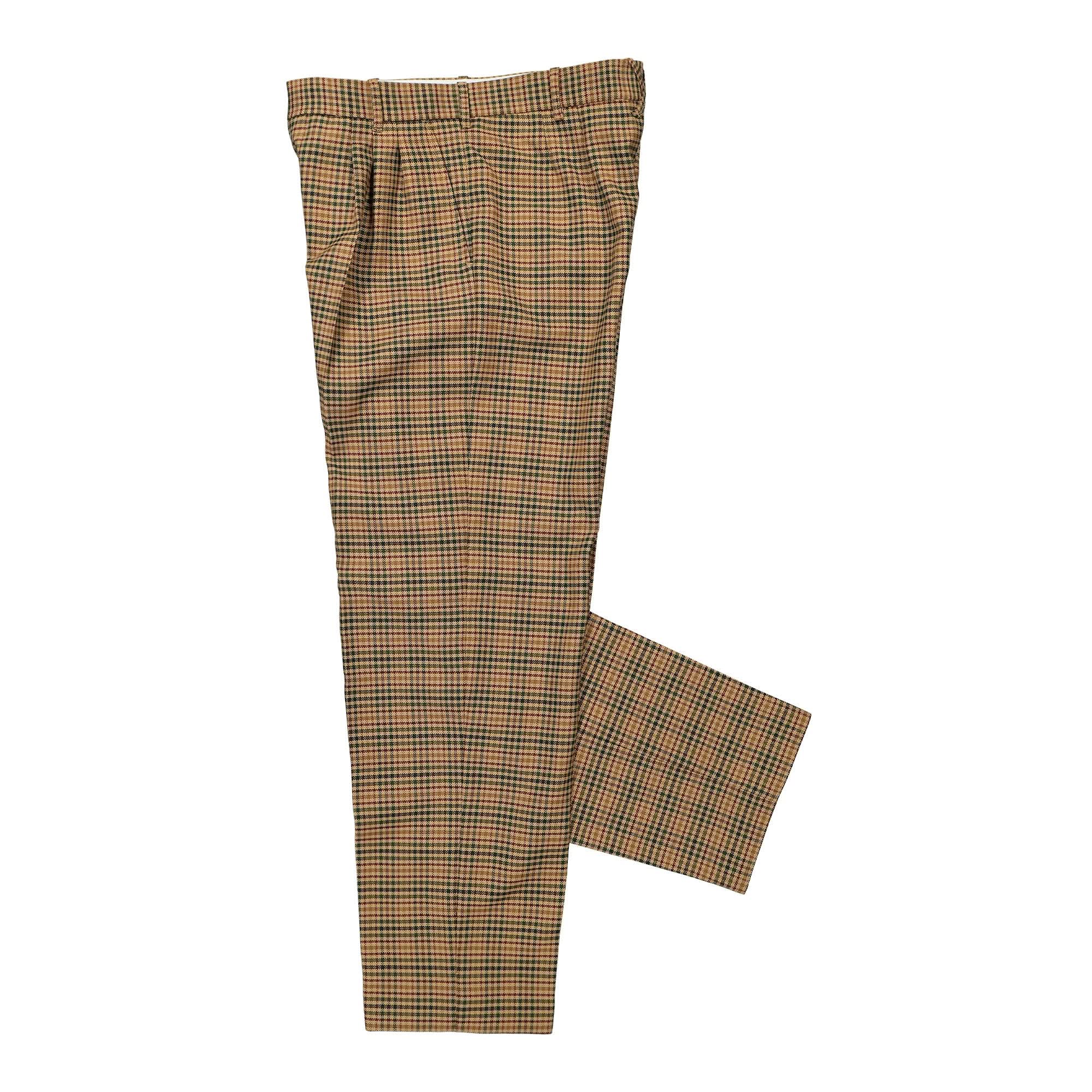 Check Tailored Pants - Image 3