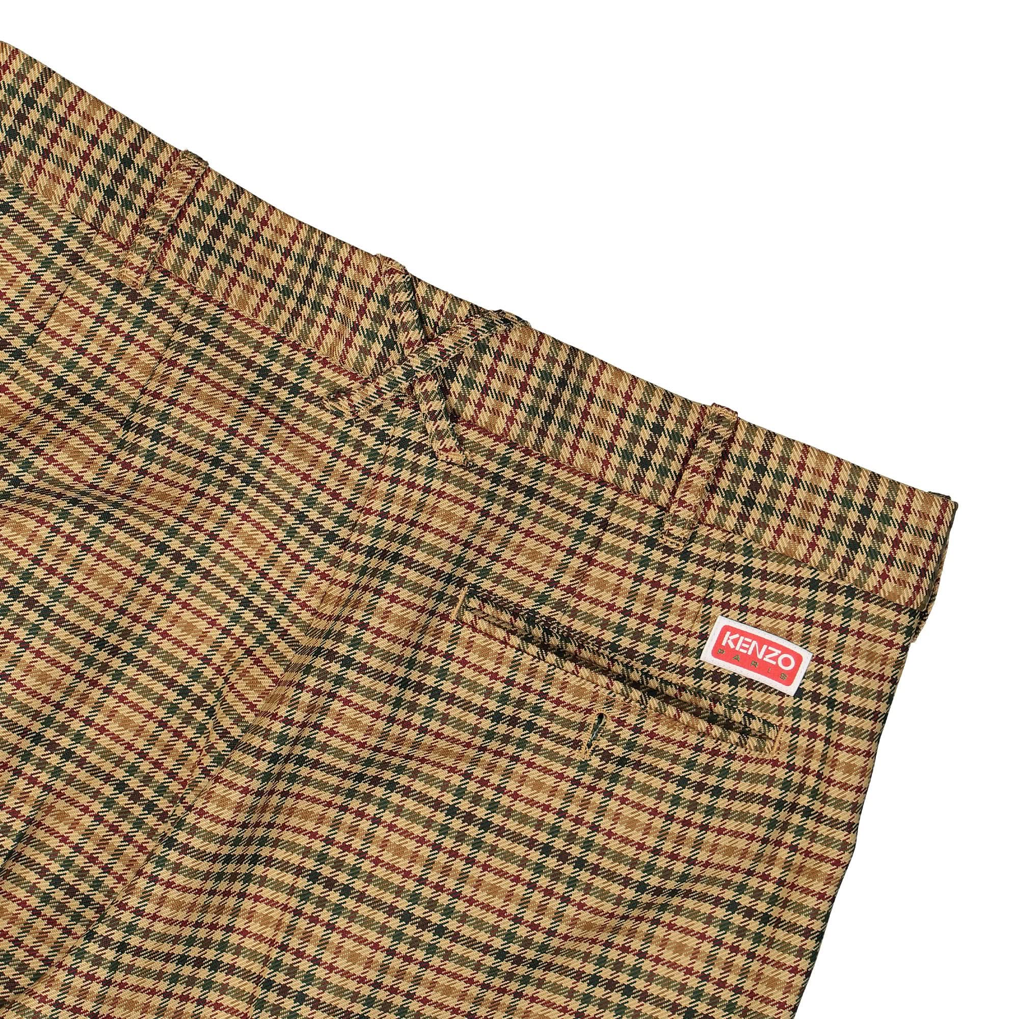 Check Tailored Pants - Image 4