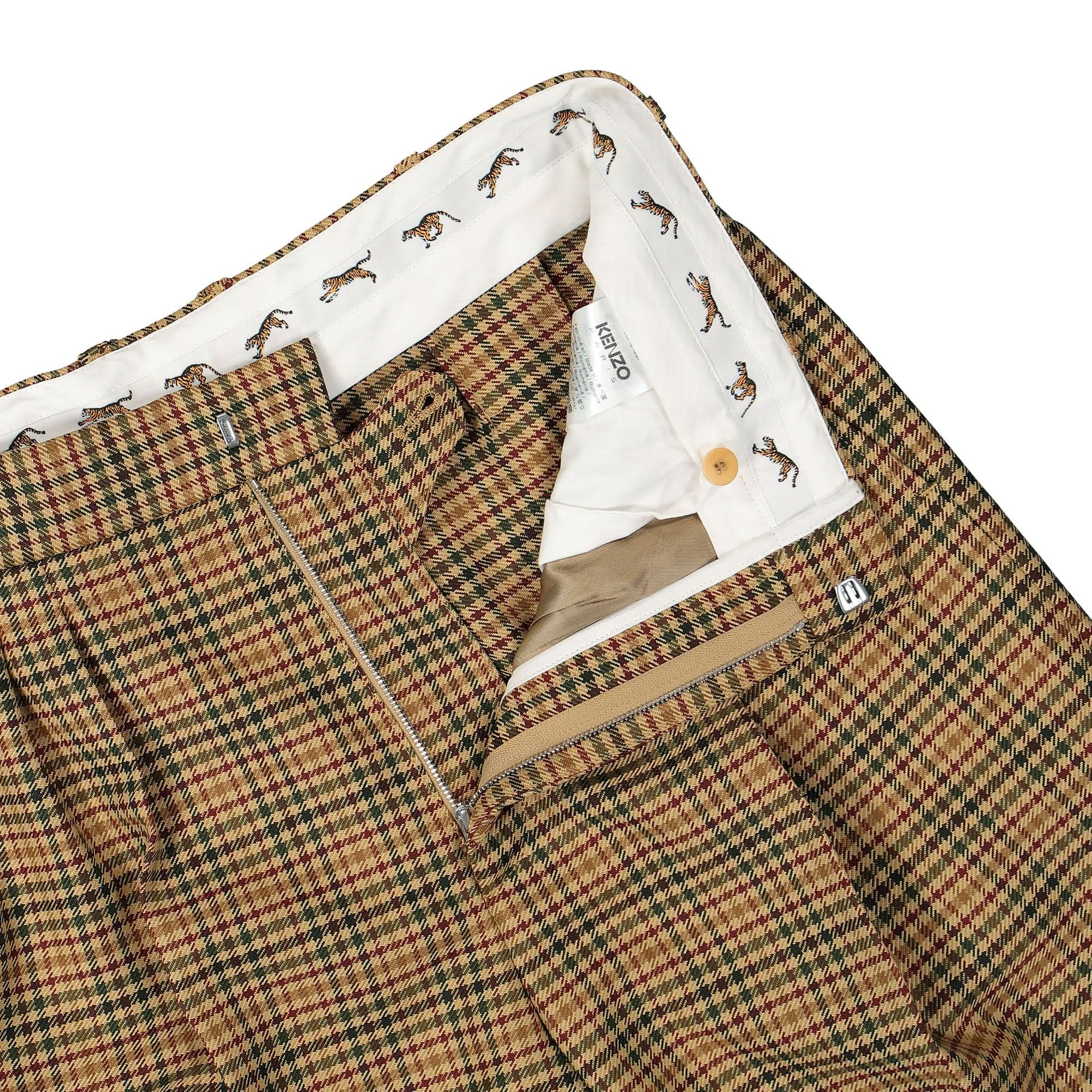 Check Tailored Pants - Image 5