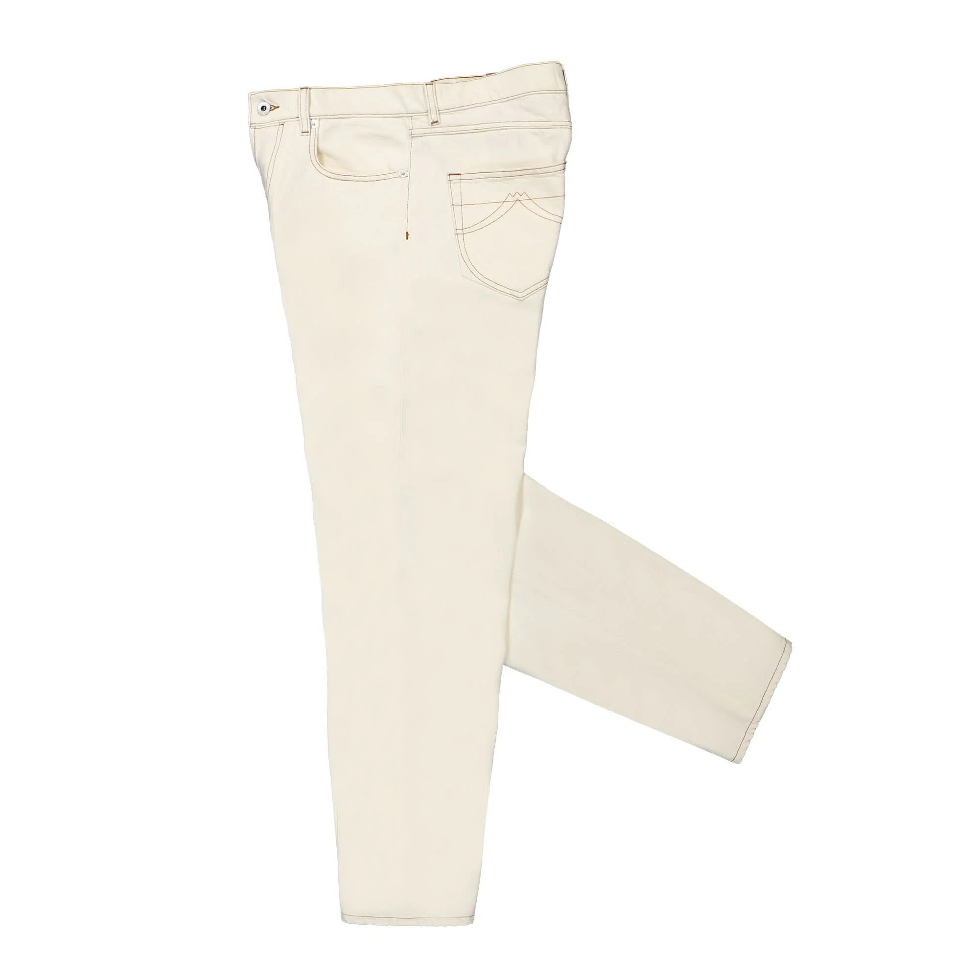 Cropped Asagao Straight Fit Jeans - Image 3