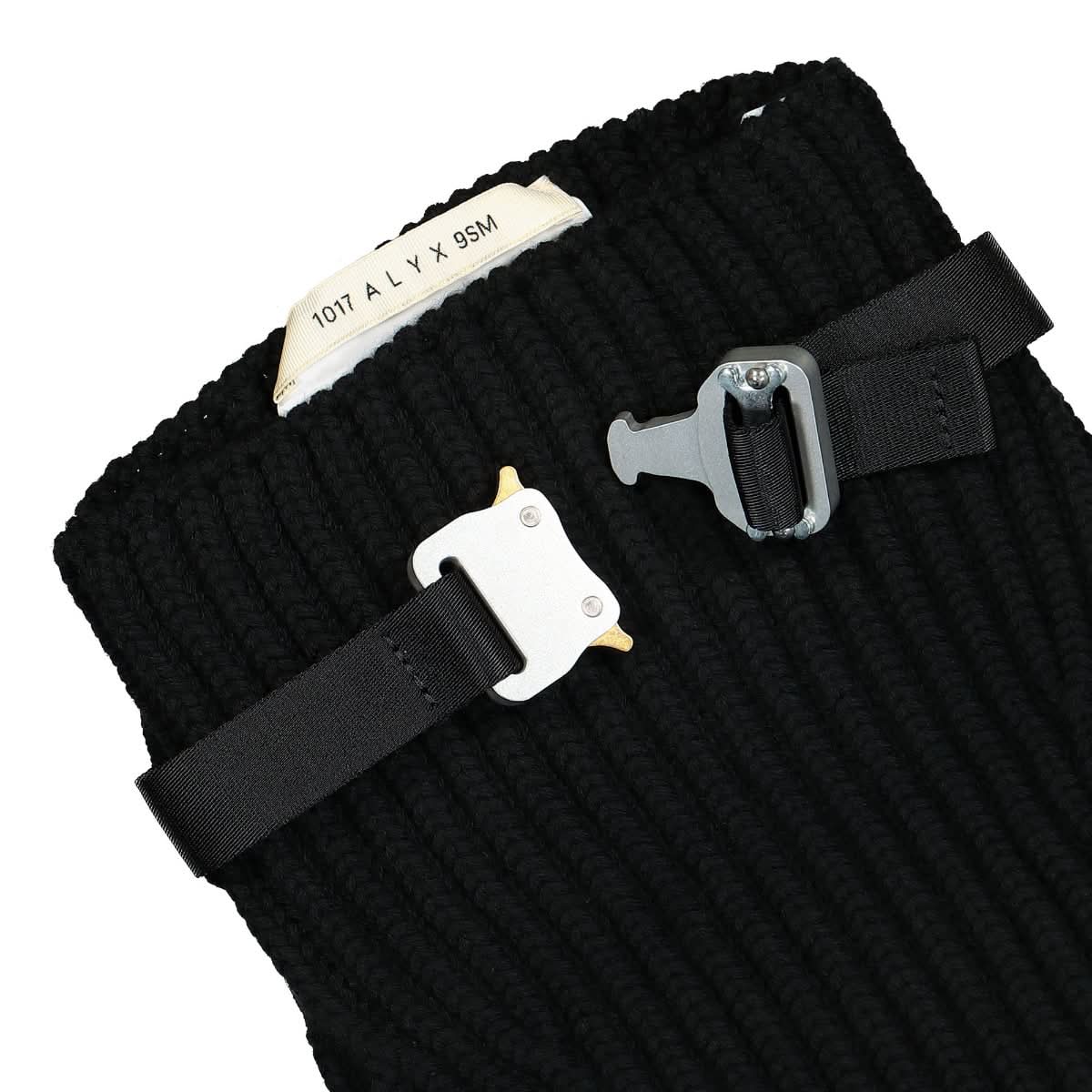 Knit Neck Warmer with Metal Buckle - Image 3