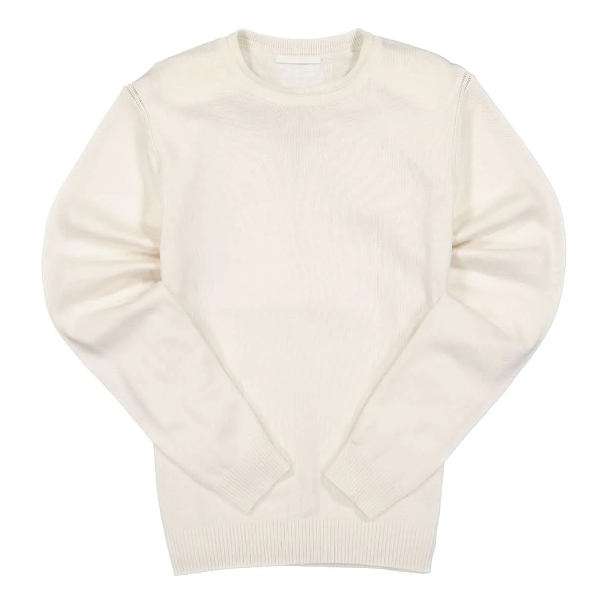 Knitted Logo Crew Sweater