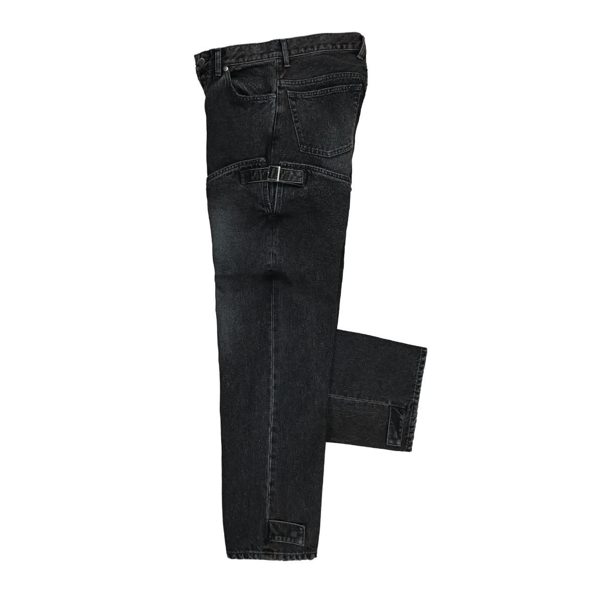 Ladies Boots Detailed Denim Pants - Image 5