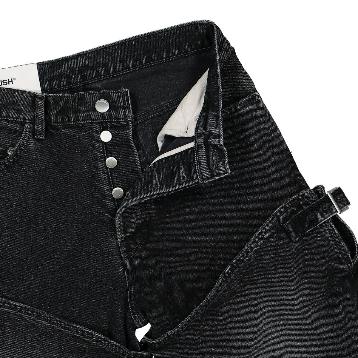 Ladies Boots Detailed Denim Pants - Image 7
