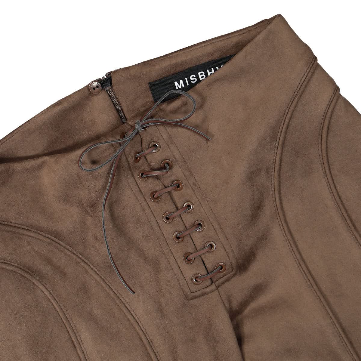 Lara Vegan Suede Trousers - Image 4