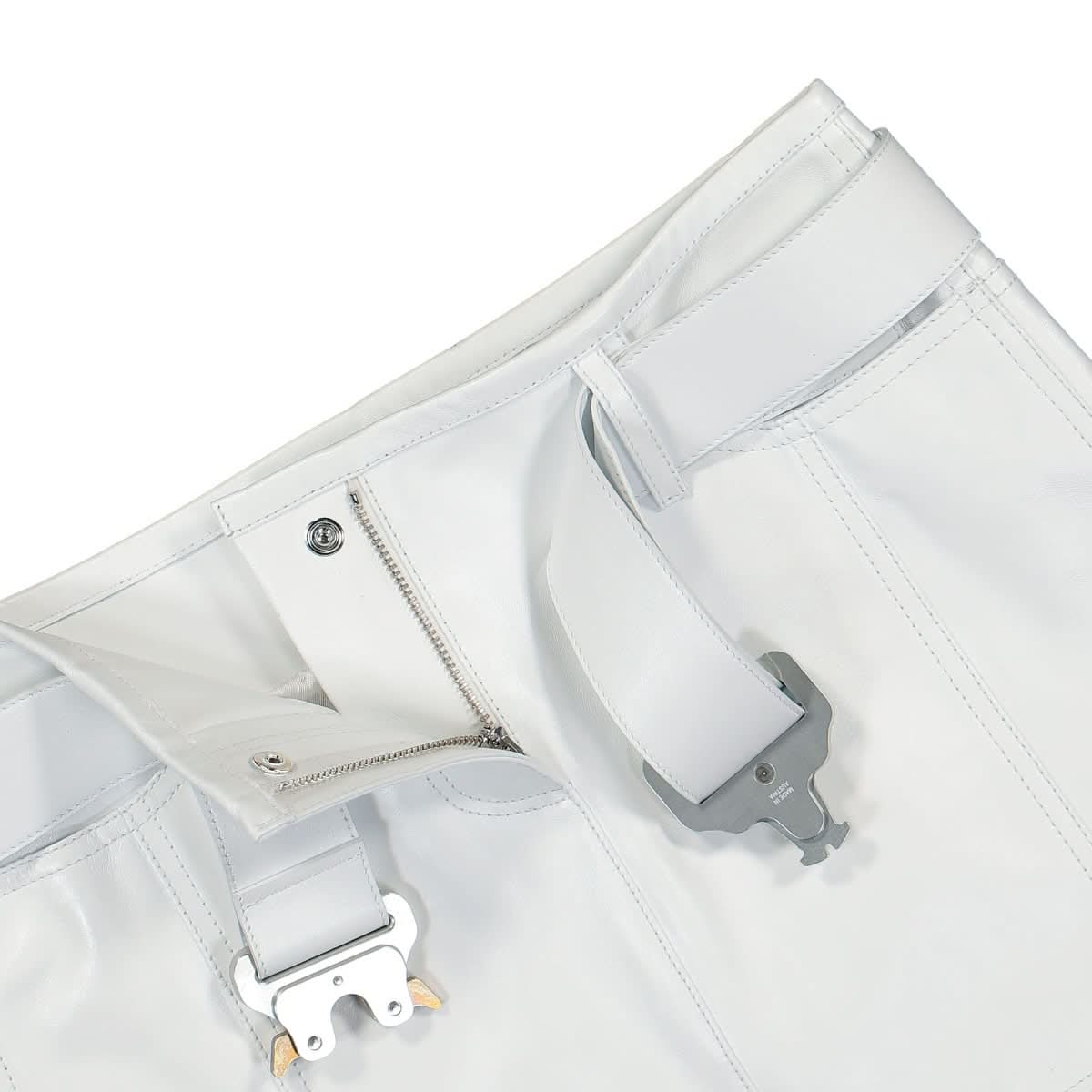 Leather Skirt With Belt - Image 5