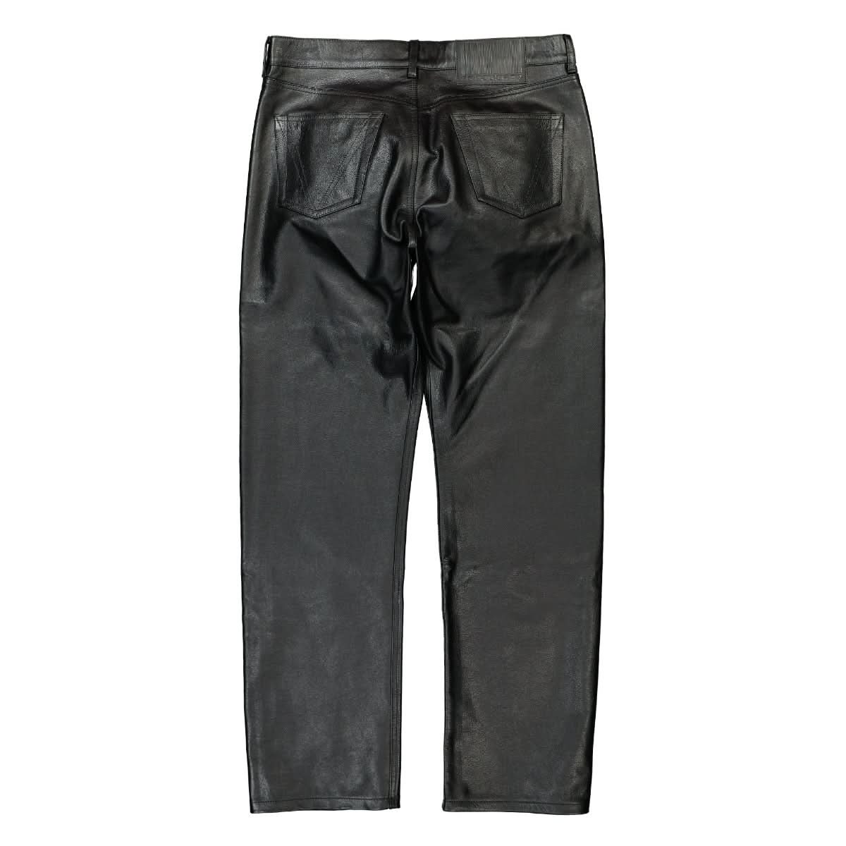 Leather Tailored Pants - Image 2
