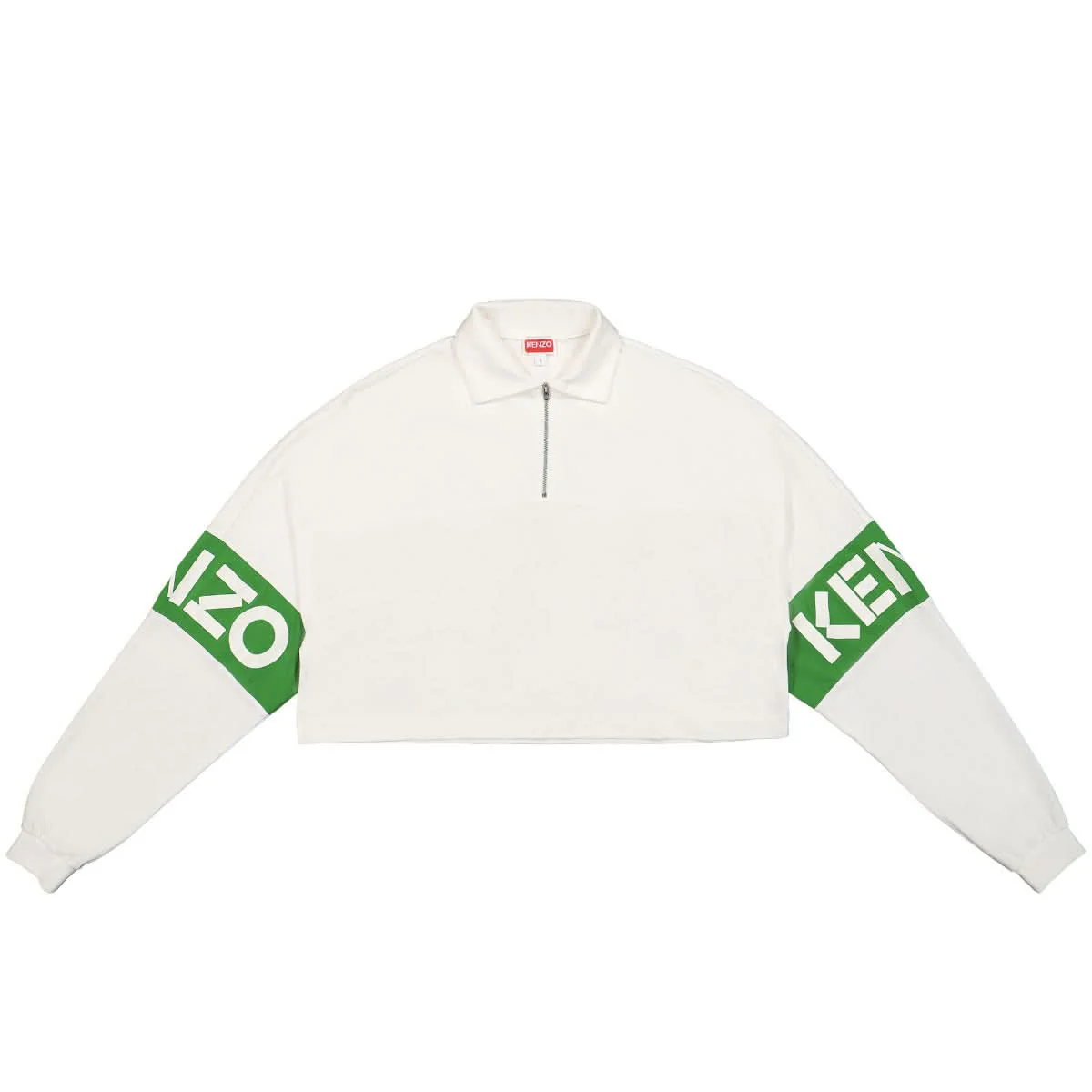 Logo-Print Cropped Shirt