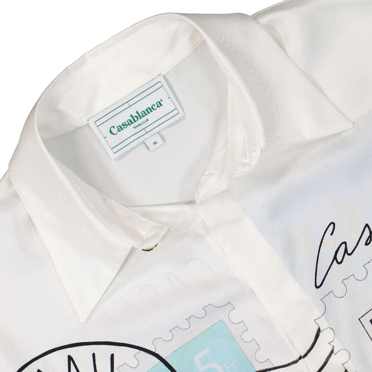 Long Sleeve Silk Shirt - Image 3
