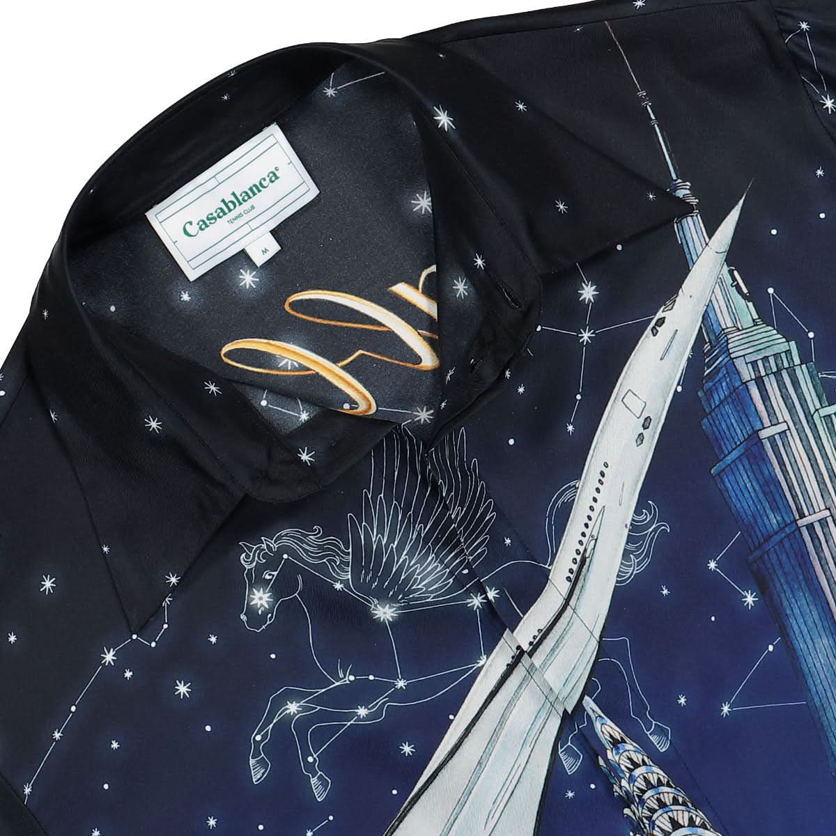 Long Sleeve Silk Shirt - Image 3