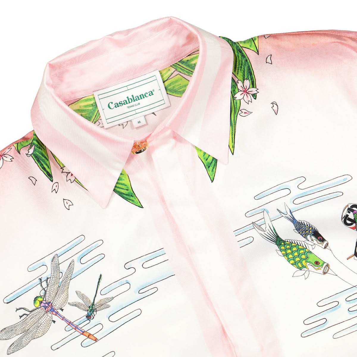 Long Sleeve Silk Shirt - Image 3