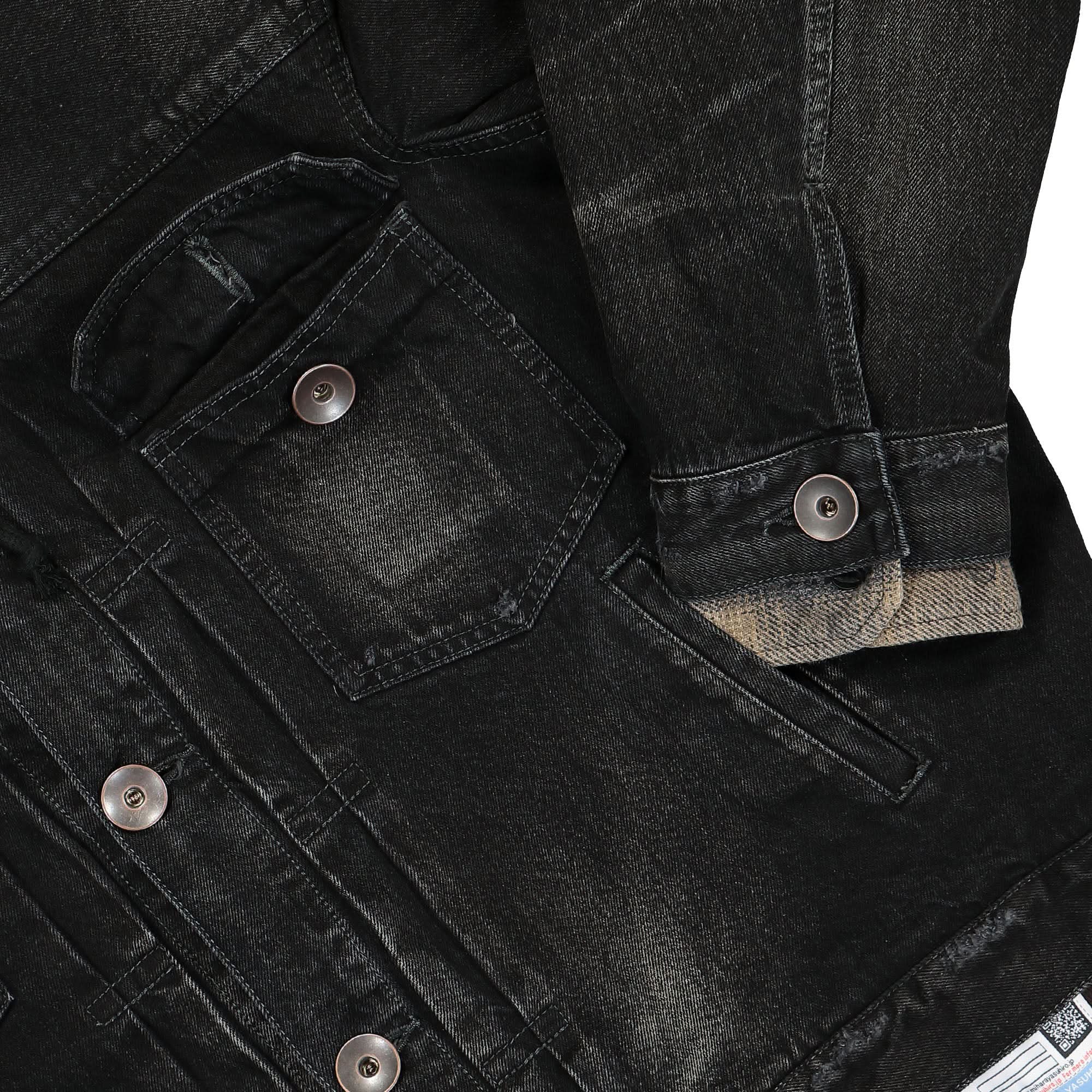Mix Layered Denim Jacket - Image 5