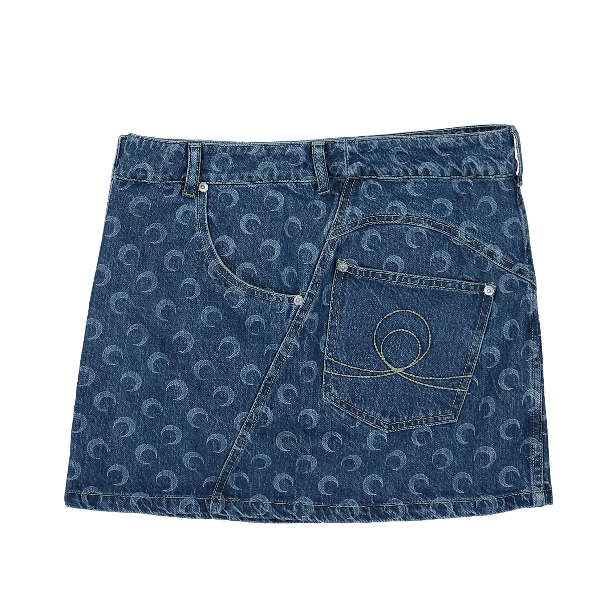 Deadstock Denim Mini Skirt - Image 3