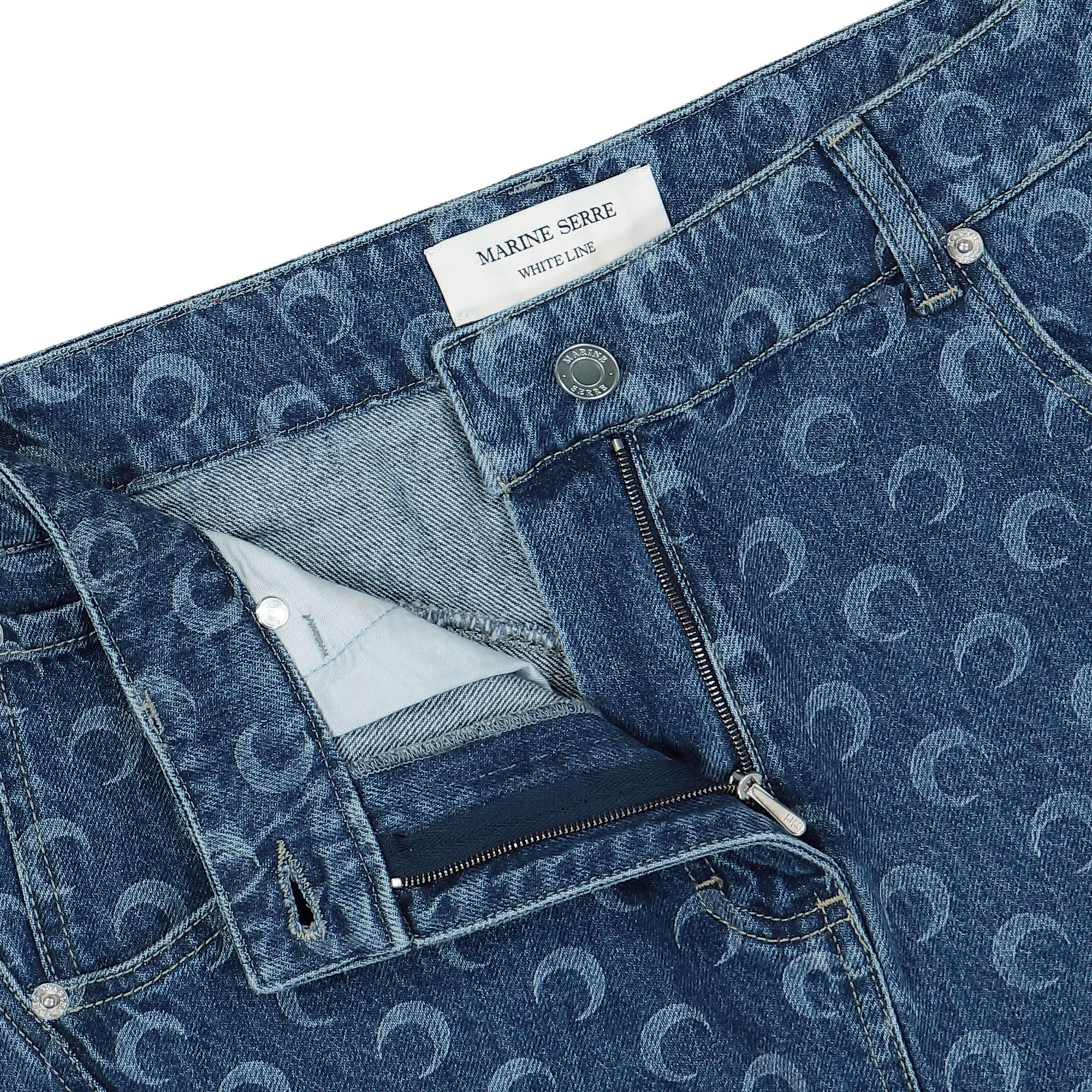 Deadstock Denim Mini Skirt - Image 4