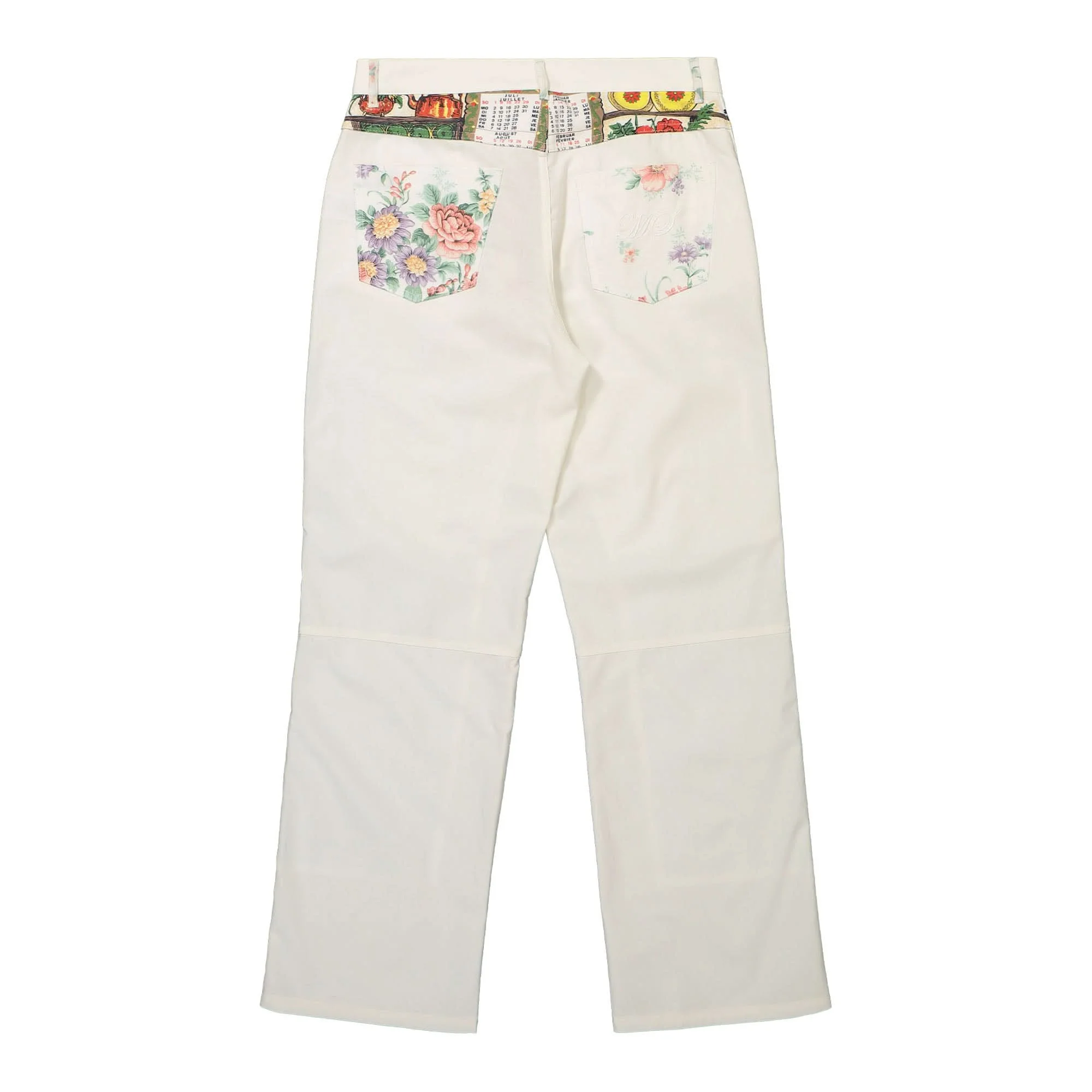 Household Linen Calendar Straight Leg Pants - Image 7