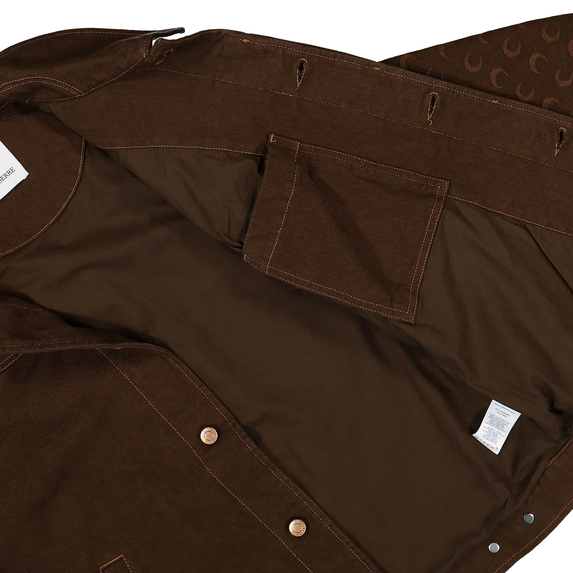 Moon Jacquard Twill Workwear Jacket - Image 5