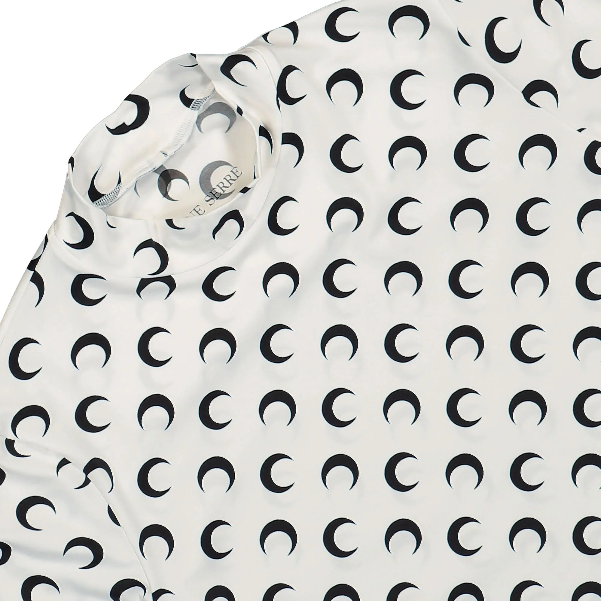 Recycled Moon Jersey SS Highneck Top - Image 3
