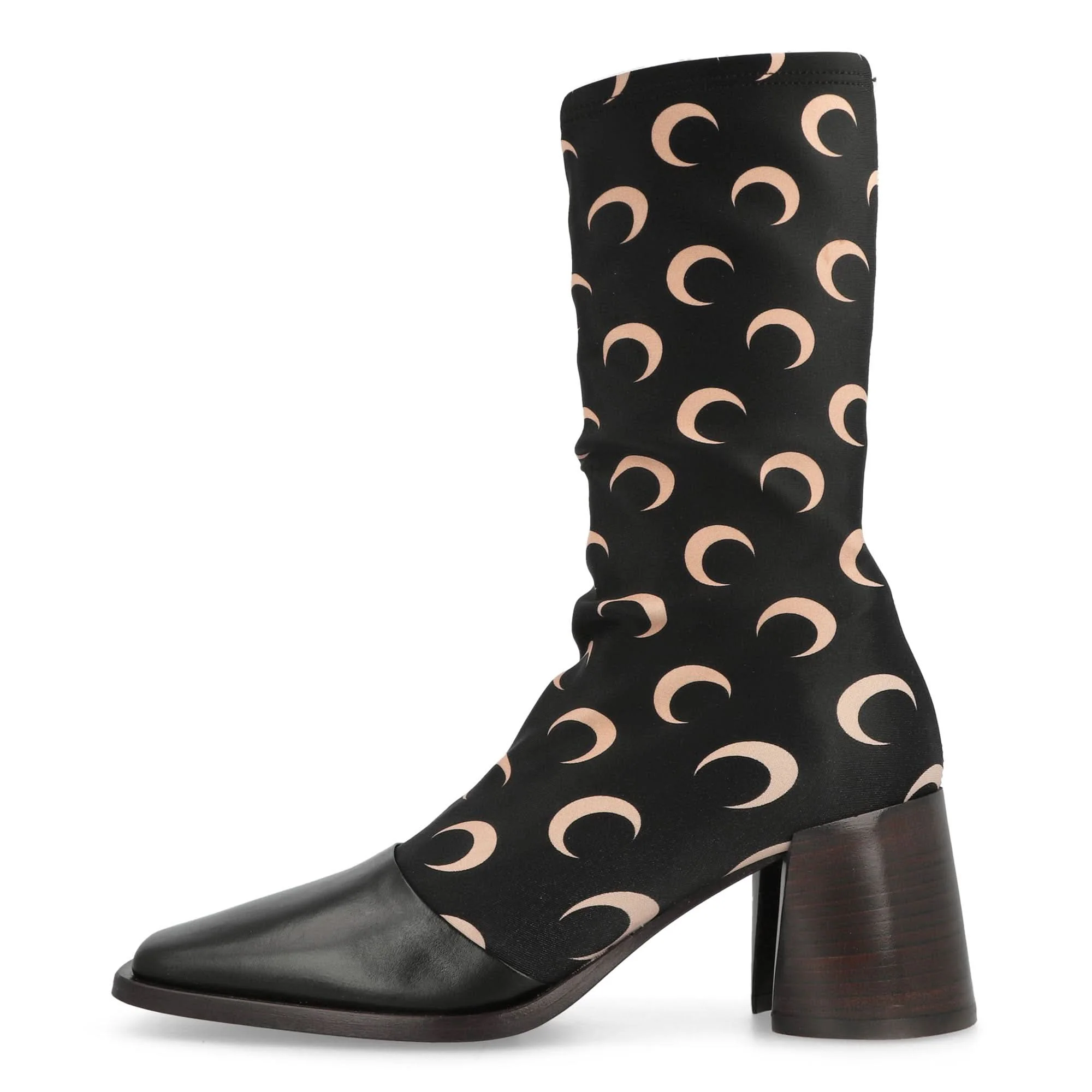 Regenerated All Over Moon Jersey Ankle Boots