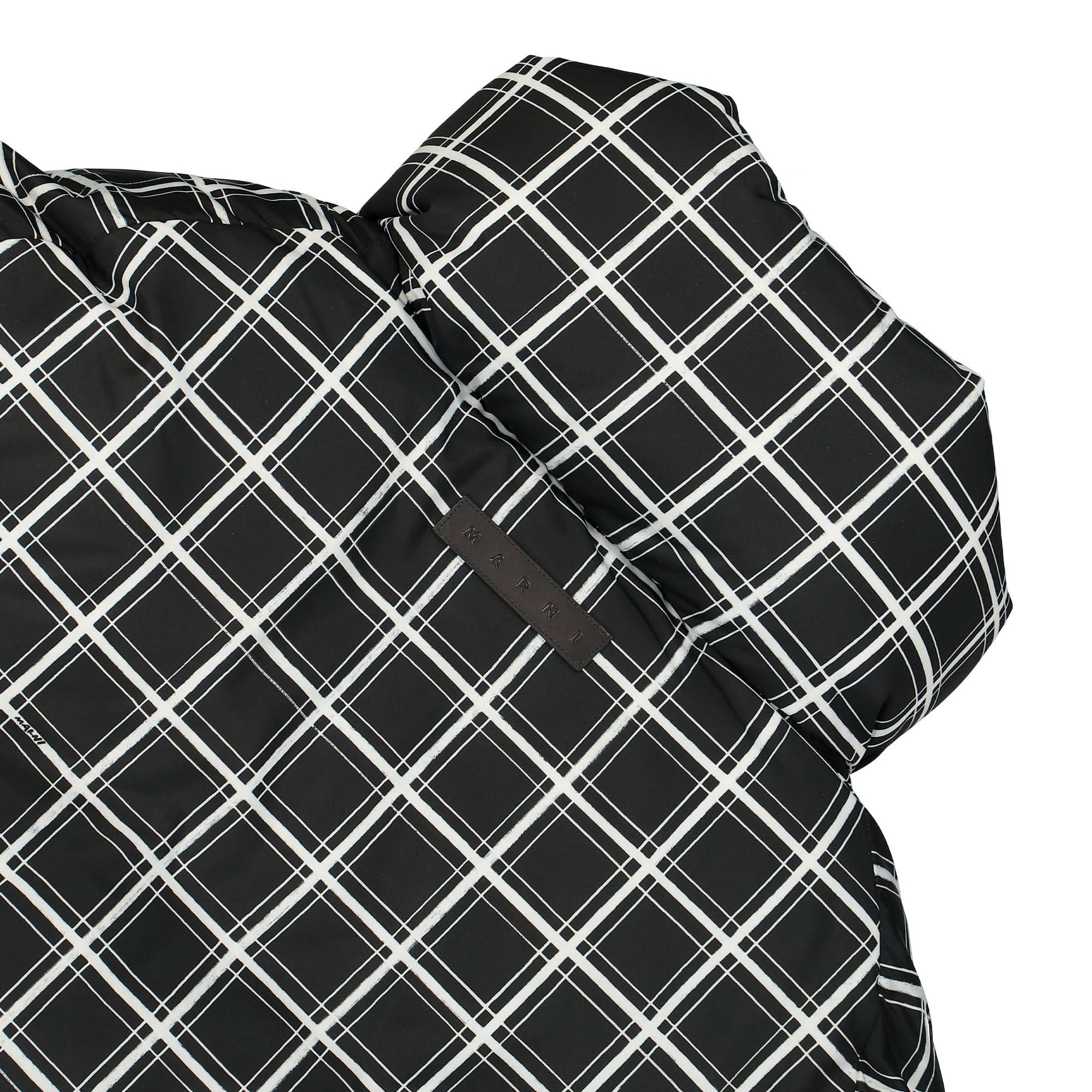 Big Check Nylon Padded Jacket - Image 6