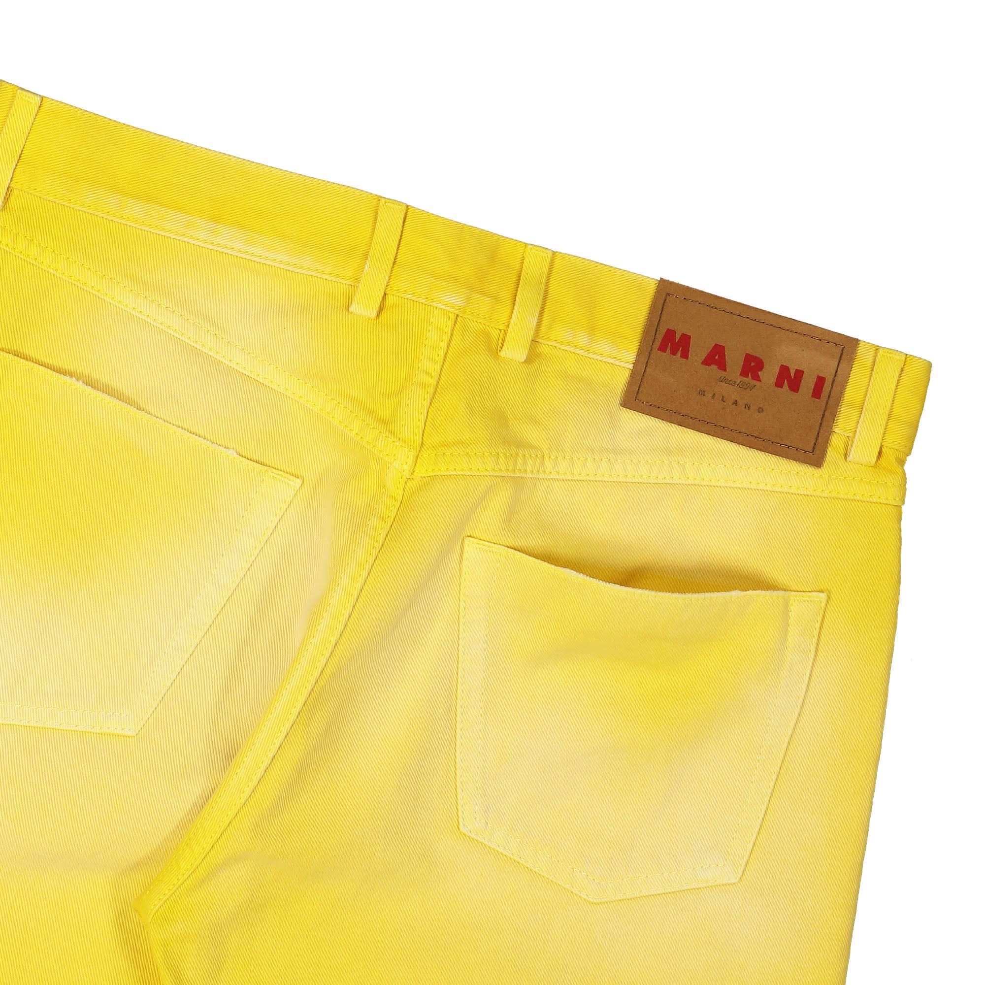 Overdyed Cotton Bull Denim Trousers - Image 5