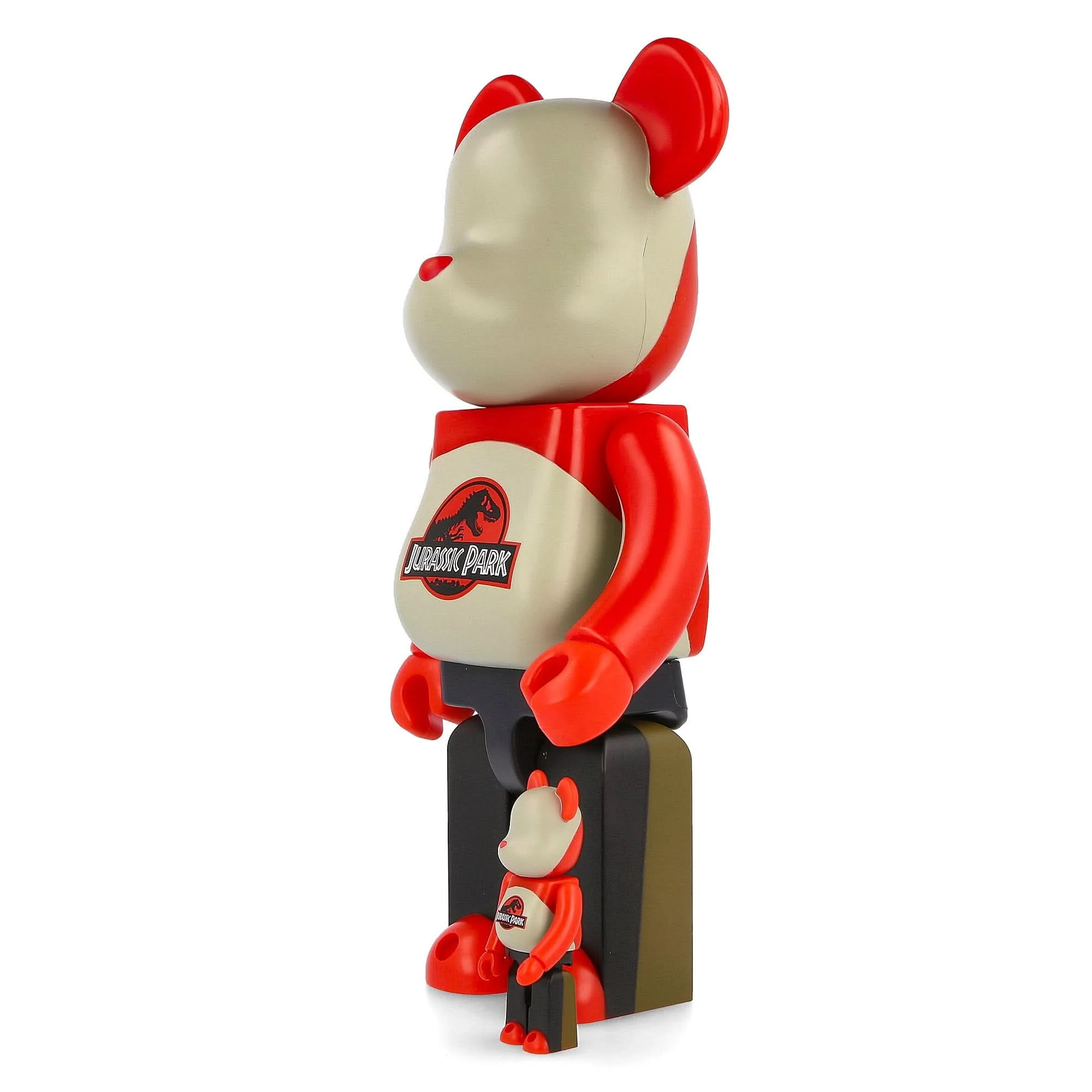 Be@rbrick Jurassic Park 400% + 100% - Image 3