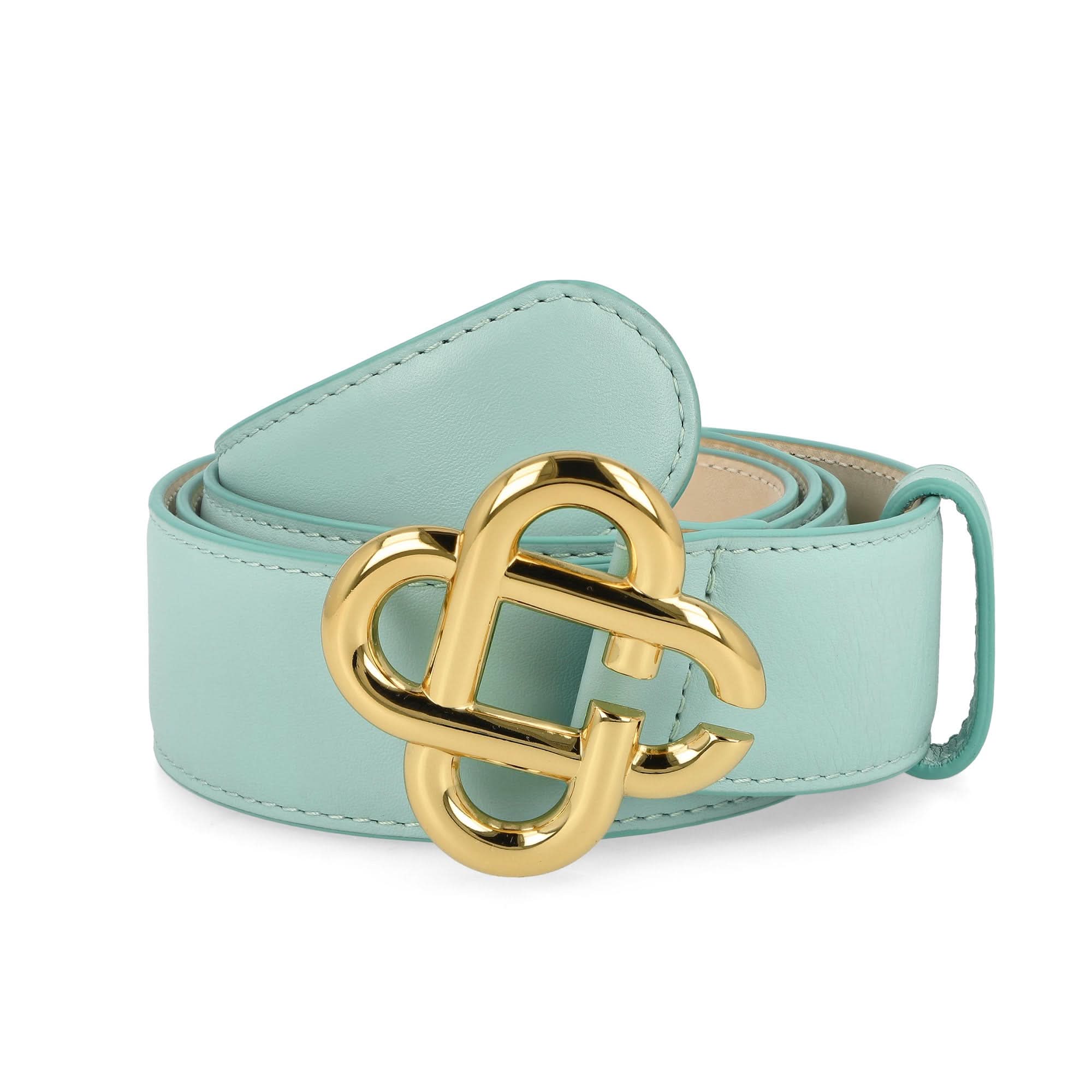 Mens CC Logo Buckle Belt - Image 2