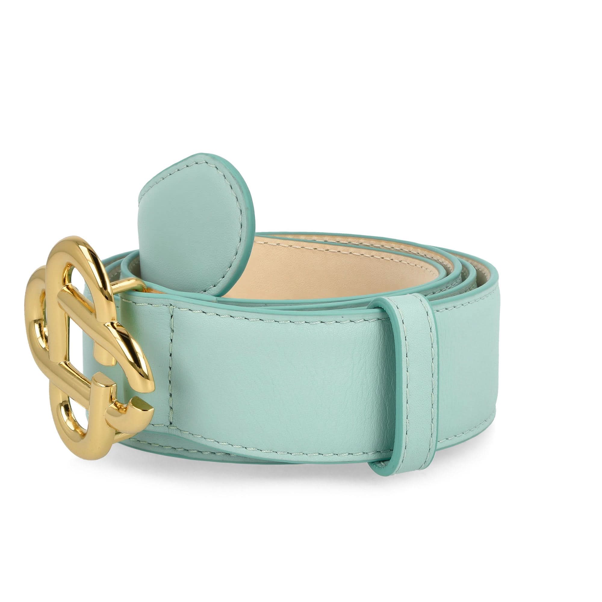 Mens CC Logo Buckle Belt - Image 4