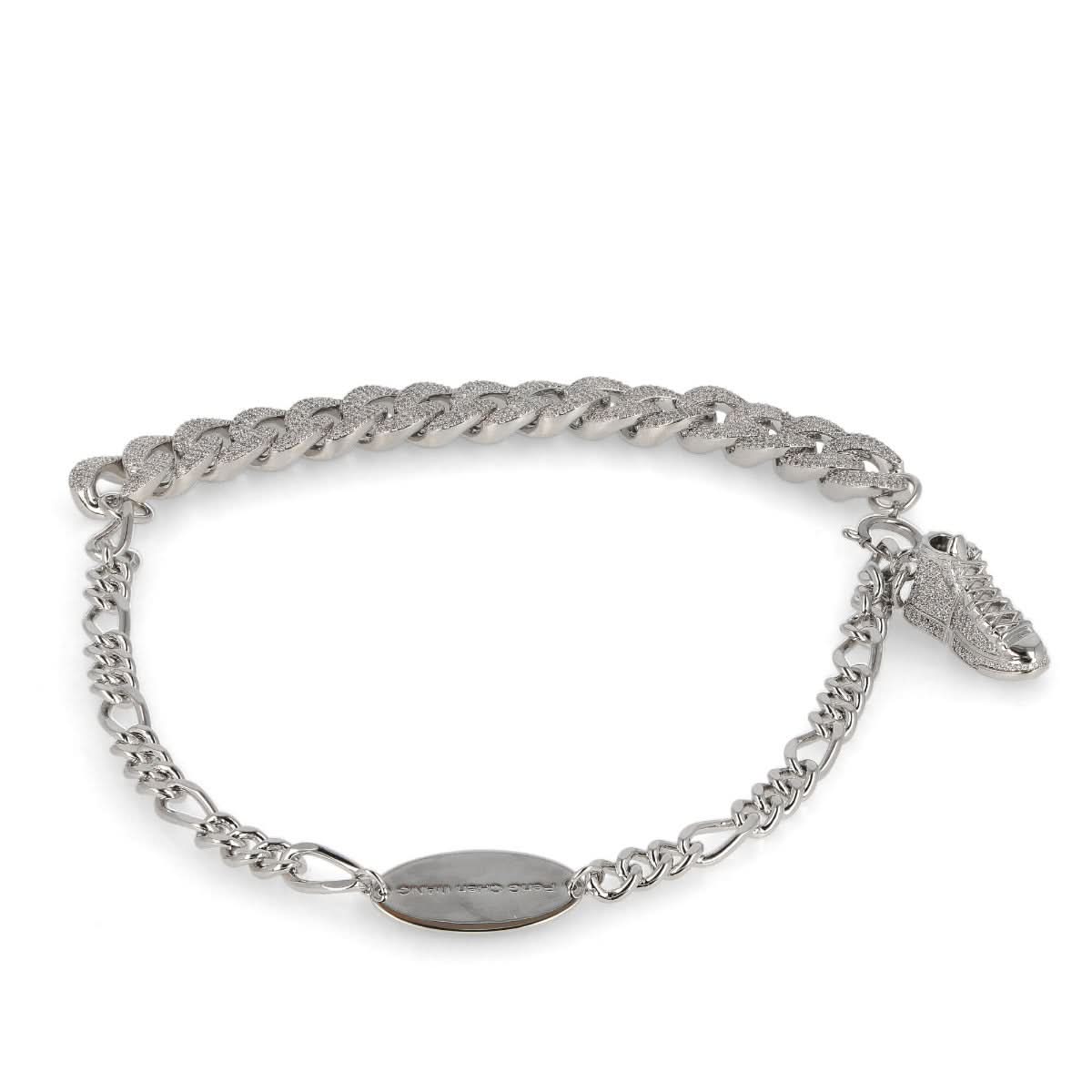 Metal Shoes Diamond Necklace - Image 4