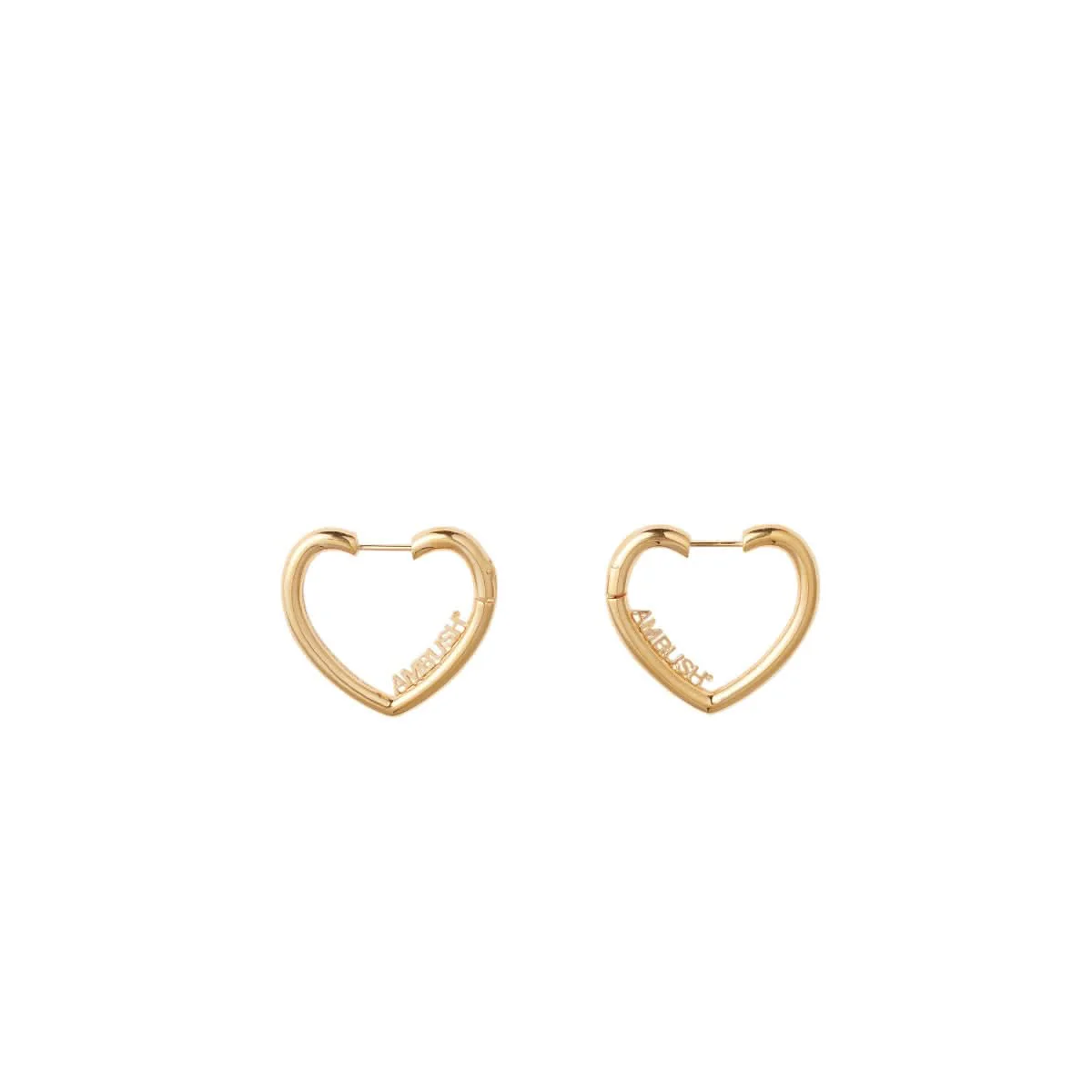 Mini Heart Hoop Earrings
