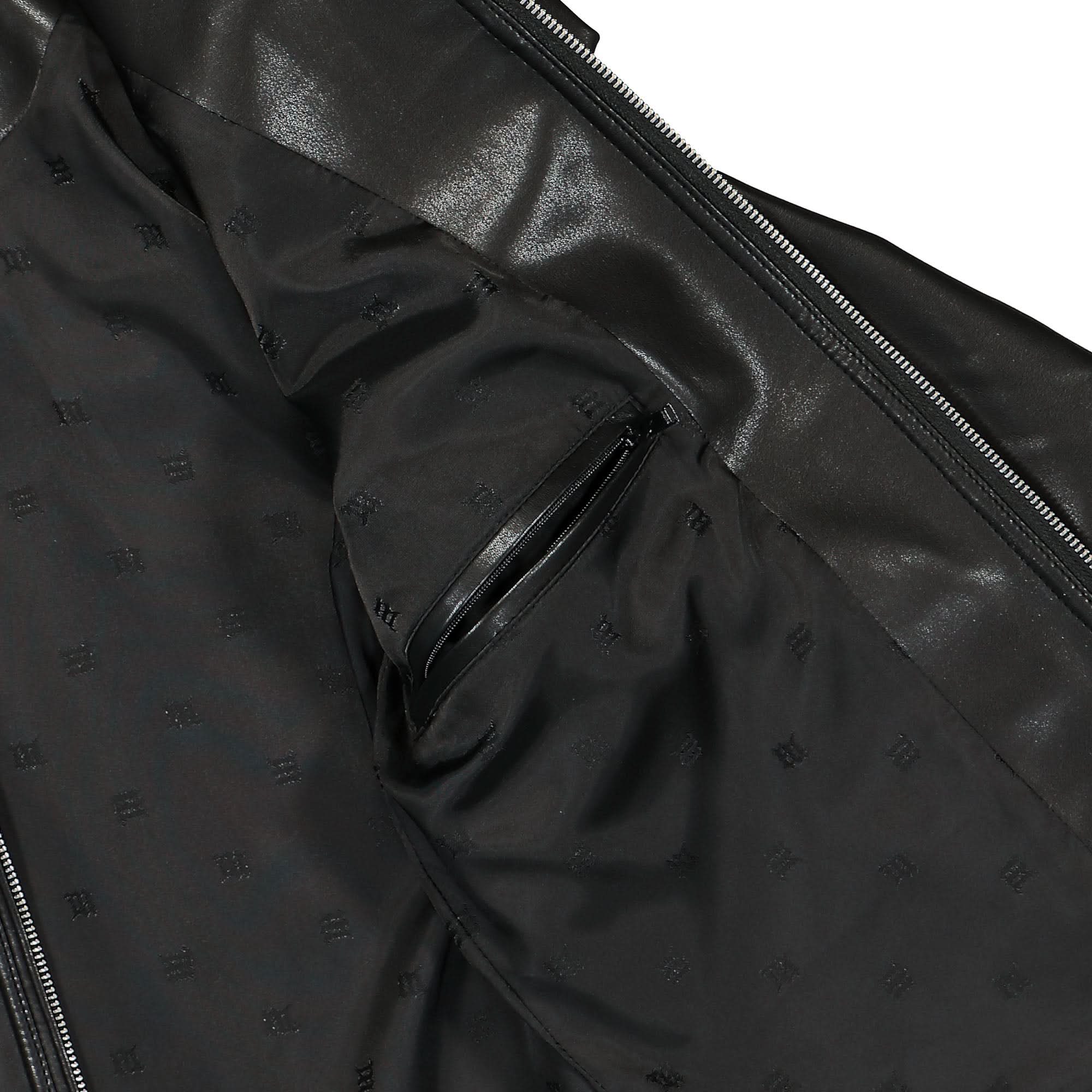 Astro Faux Leather Jacket - Image 5