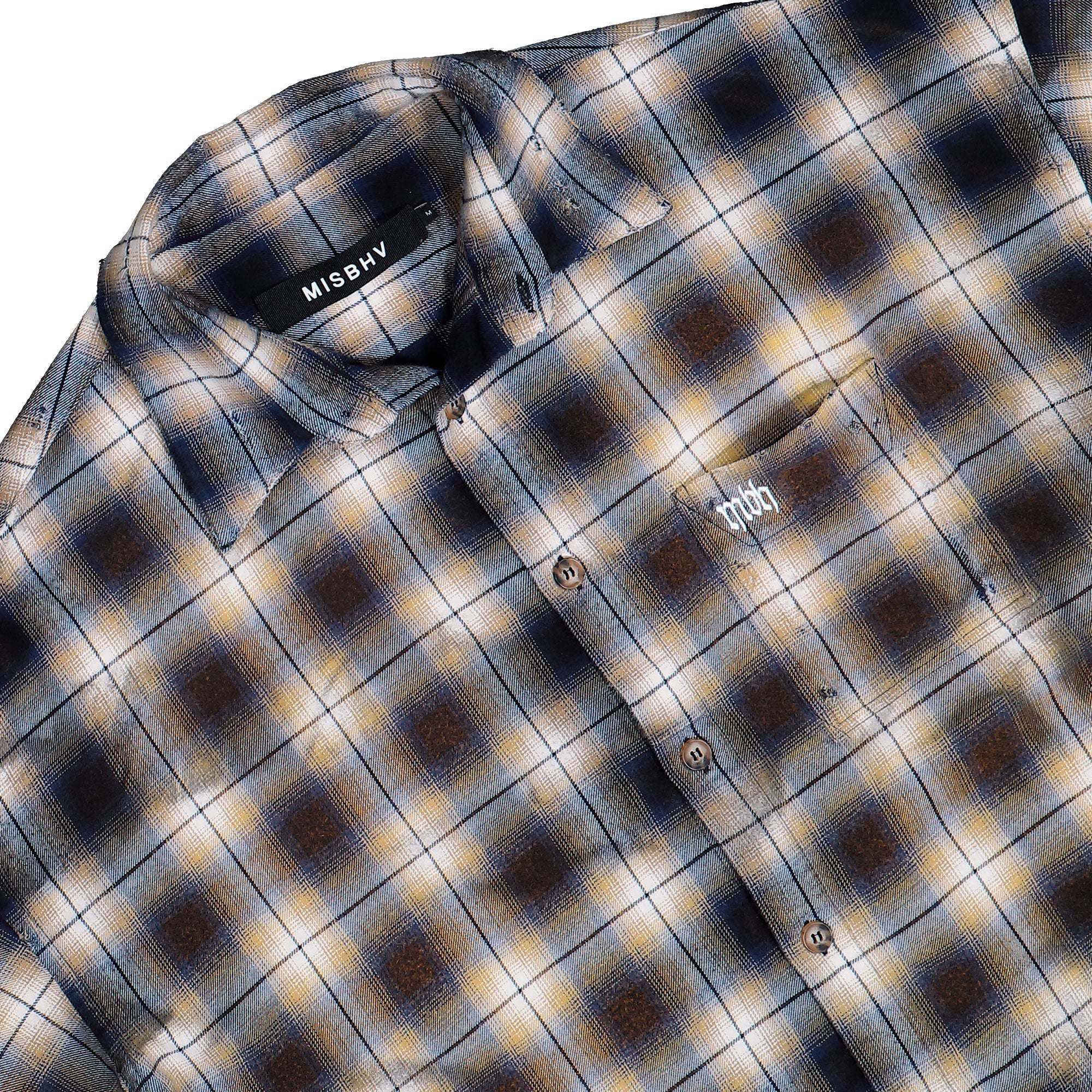 Check Button Up Shirt - Image 3