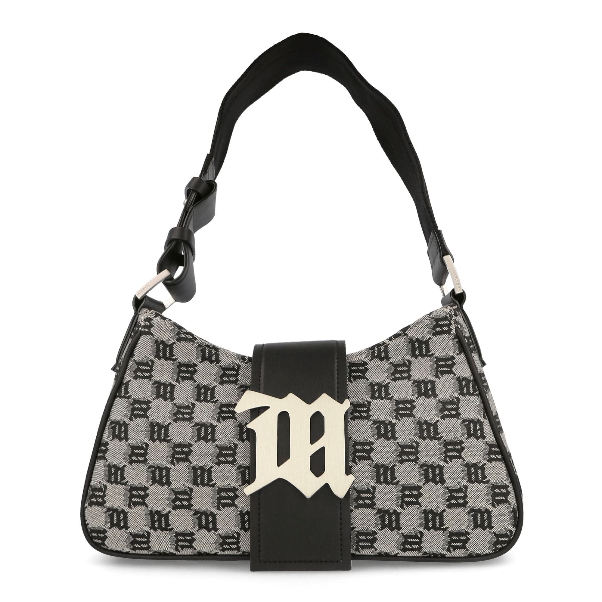 Jacquard Monogram Shoulder Bag Medium