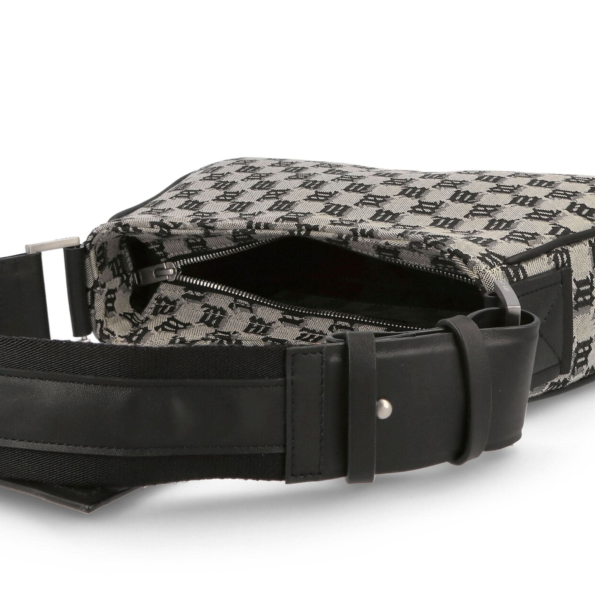 Jacquard Monogram Shoulder Bag Medium - Image 5