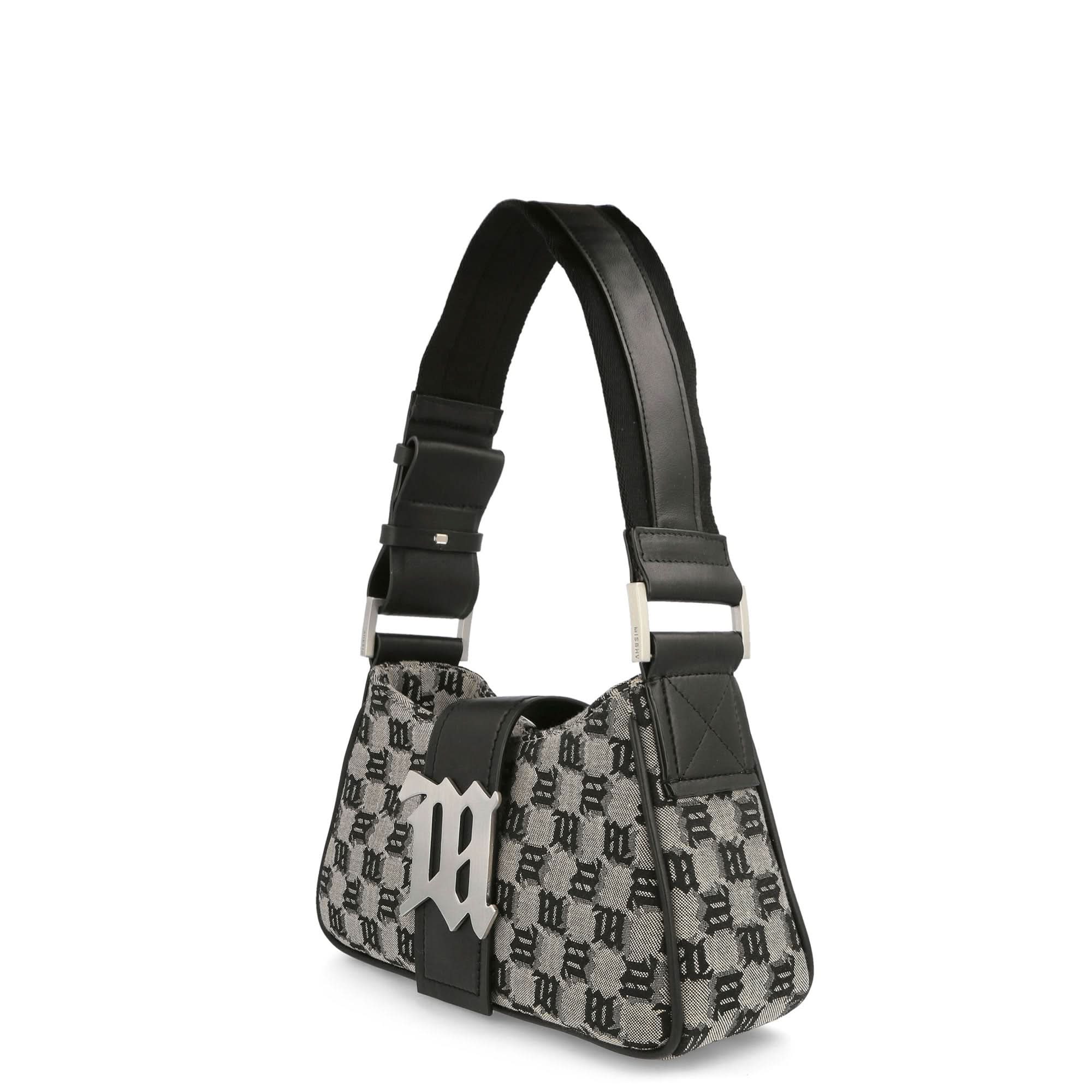 Jacquard Monogram Shoulder Bag Small - Image 2