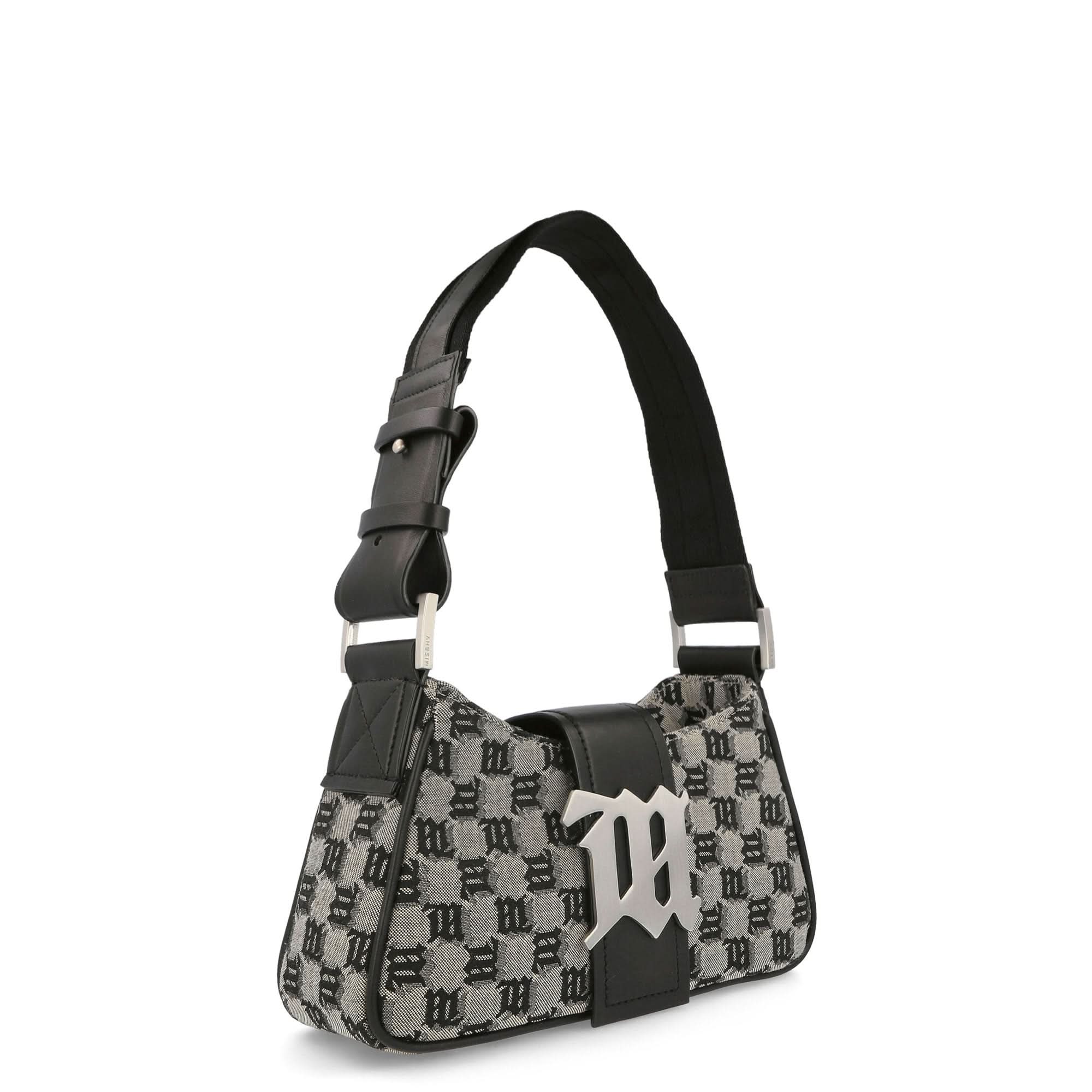 Jacquard Monogram Shoulder Bag Small - Image 3