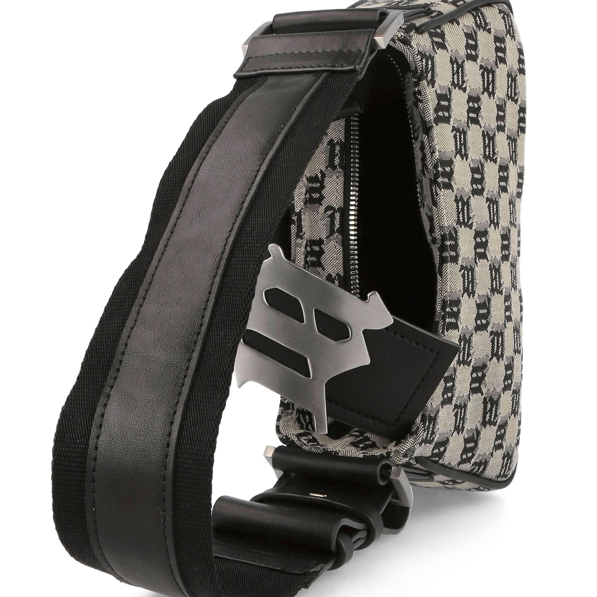Jacquard Monogram Shoulder Bag Small - Image 5