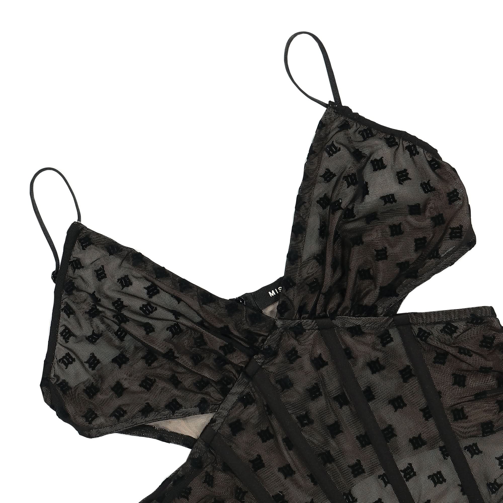 Mesh Monogram Corset - Image 4