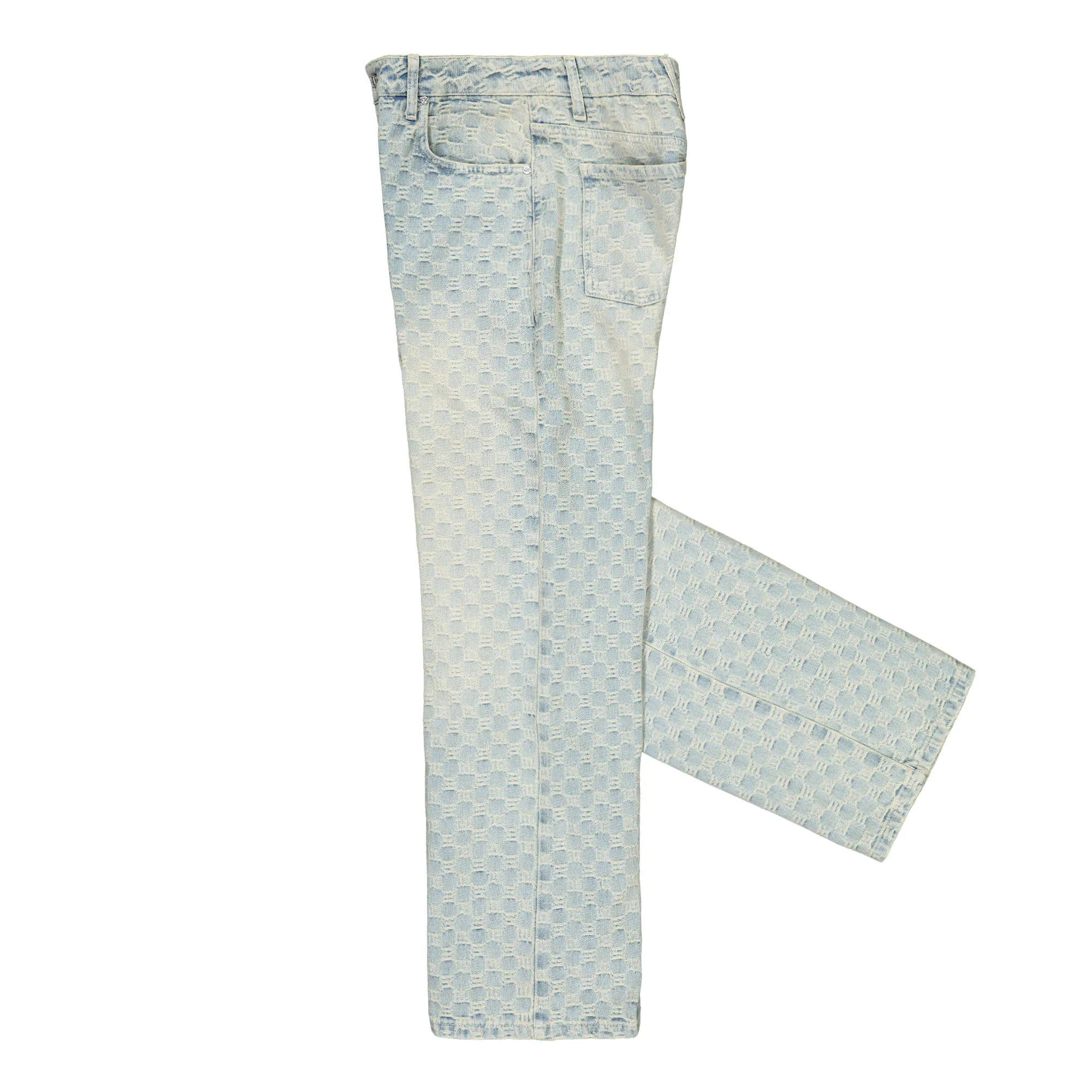 Monogram Denim Trousers - Image 3