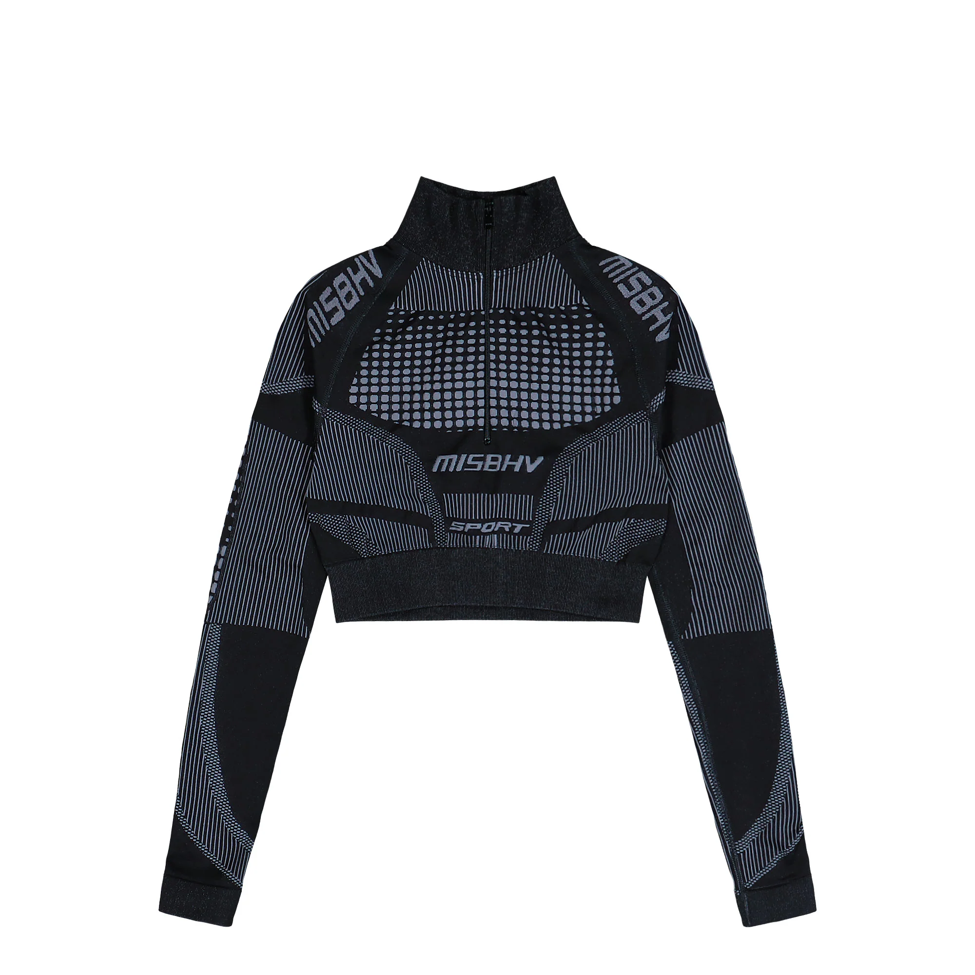 Sport Europa Cropped Quarter-Zip Longsleeve