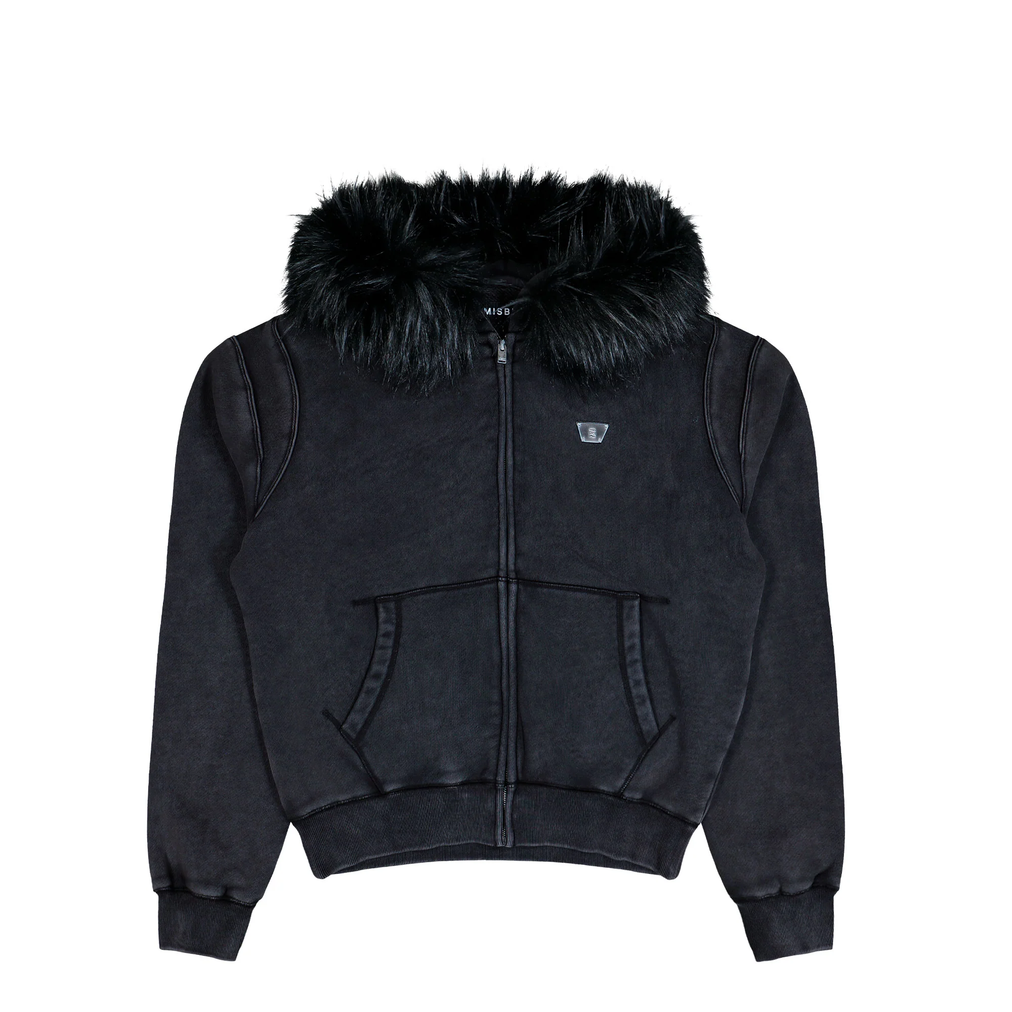 Star Teddy Fur Hoodie
