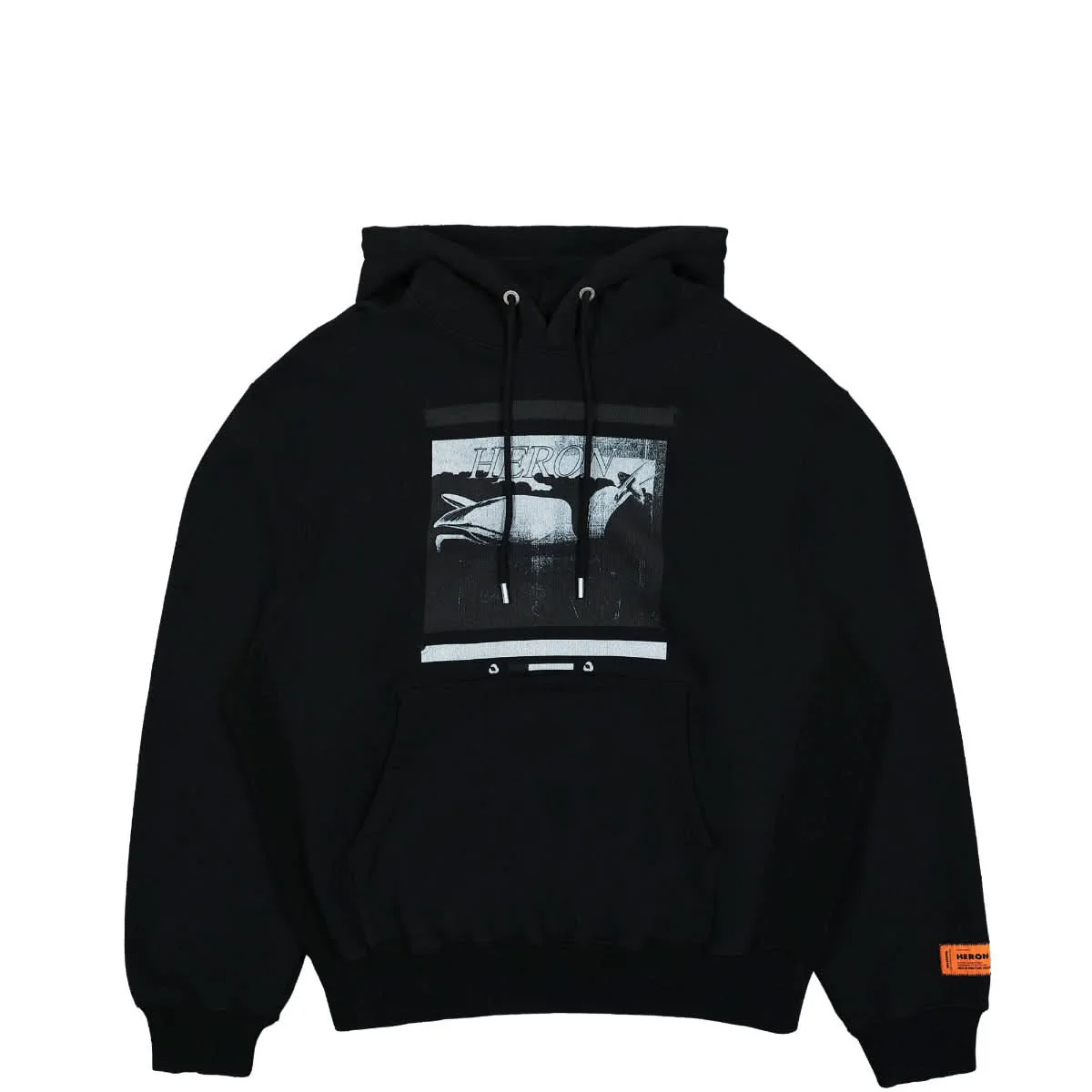 Misprinted Heron Hoodie