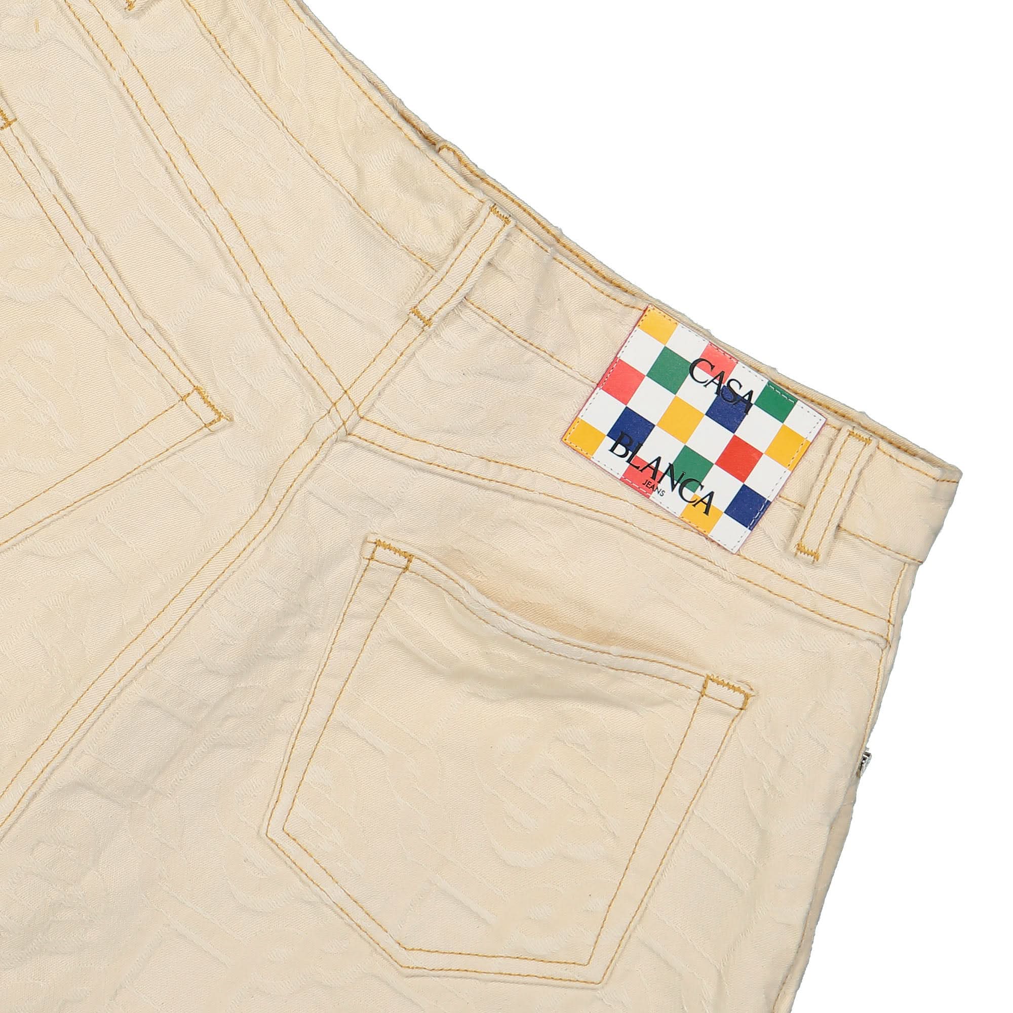Monogram Jacquard Denim Skirt - Image 5