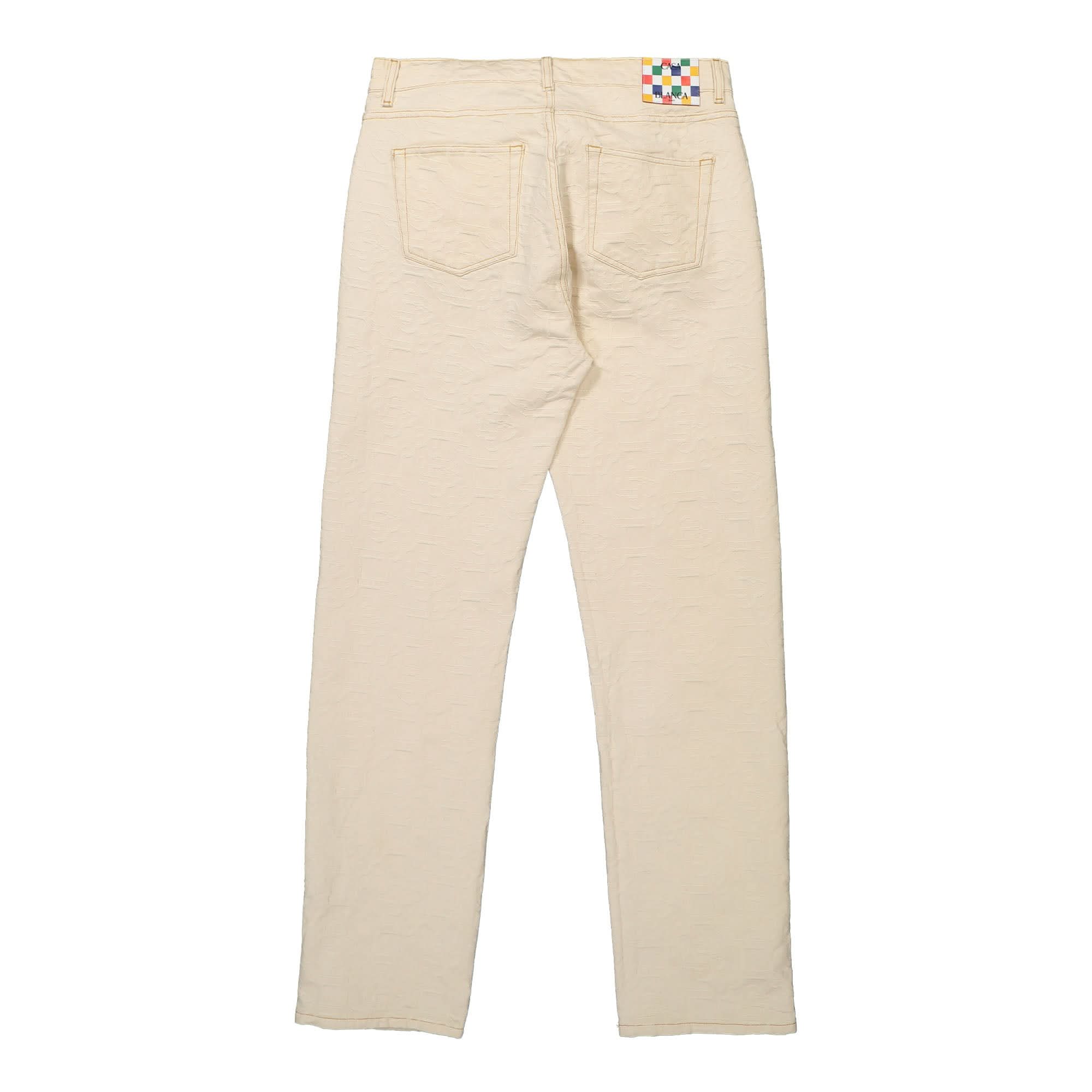 Monogram Straight Leg Jeans - Image 2