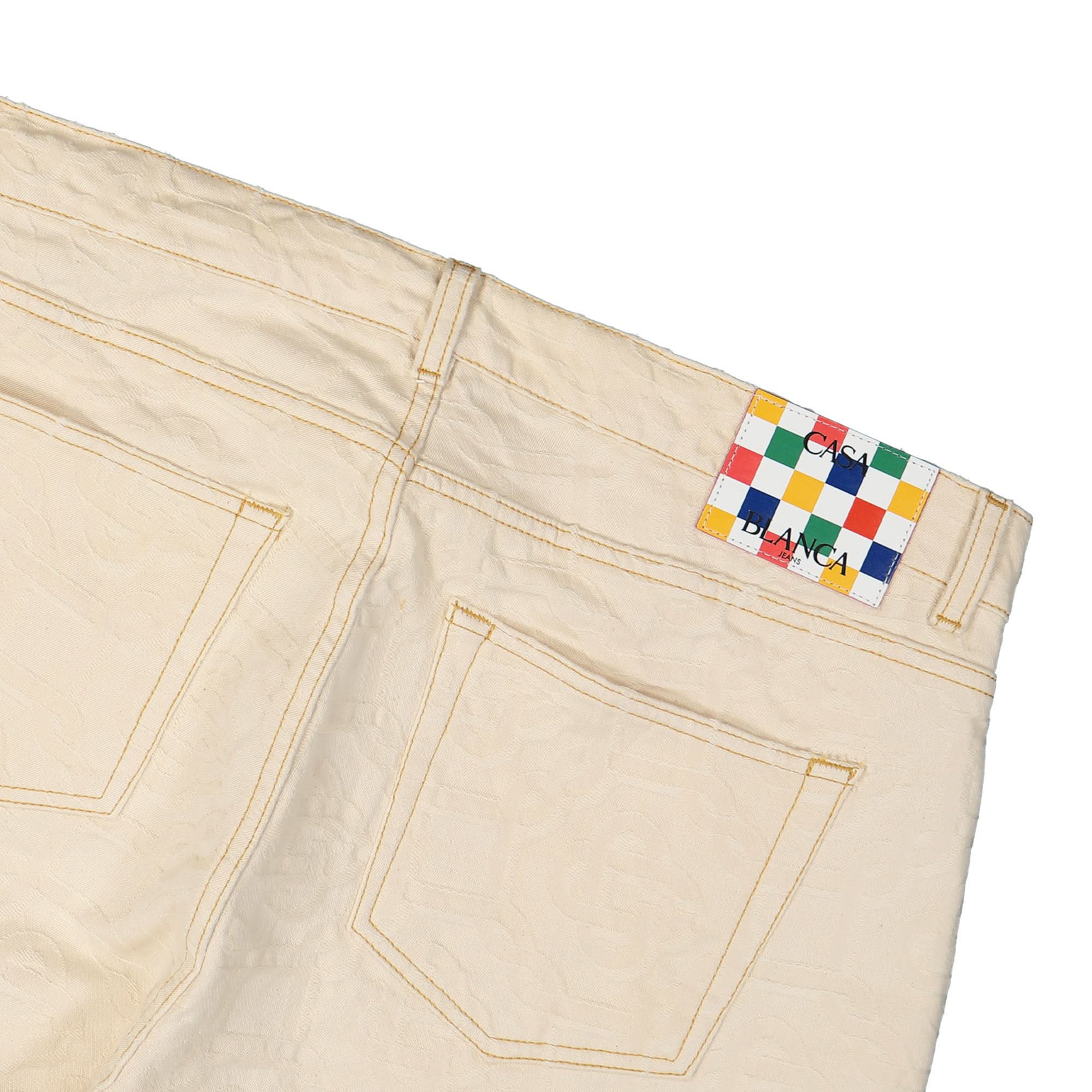 Monogram Straight Leg Jeans - Image 5
