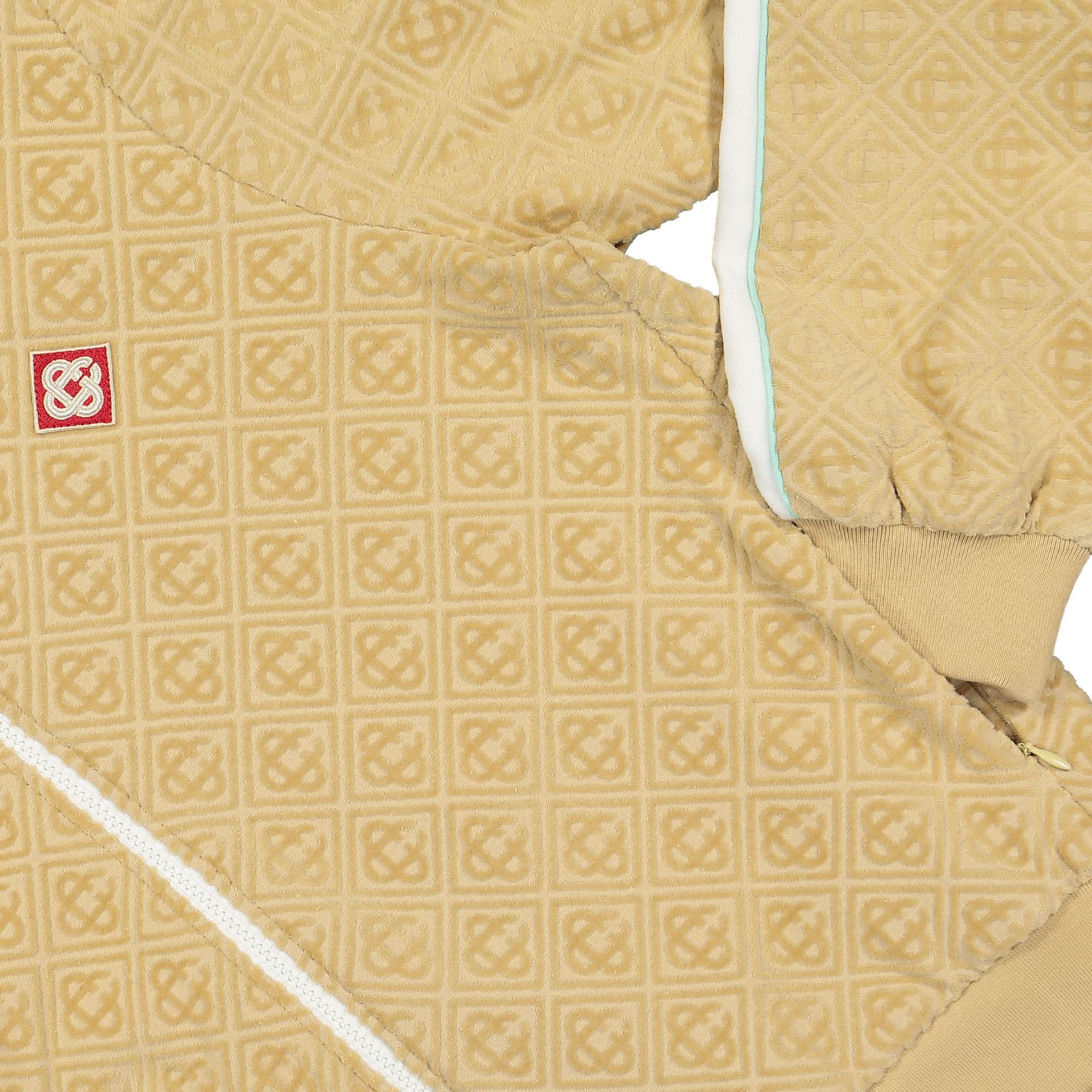 Monogram Velour Shacket - Image 4
