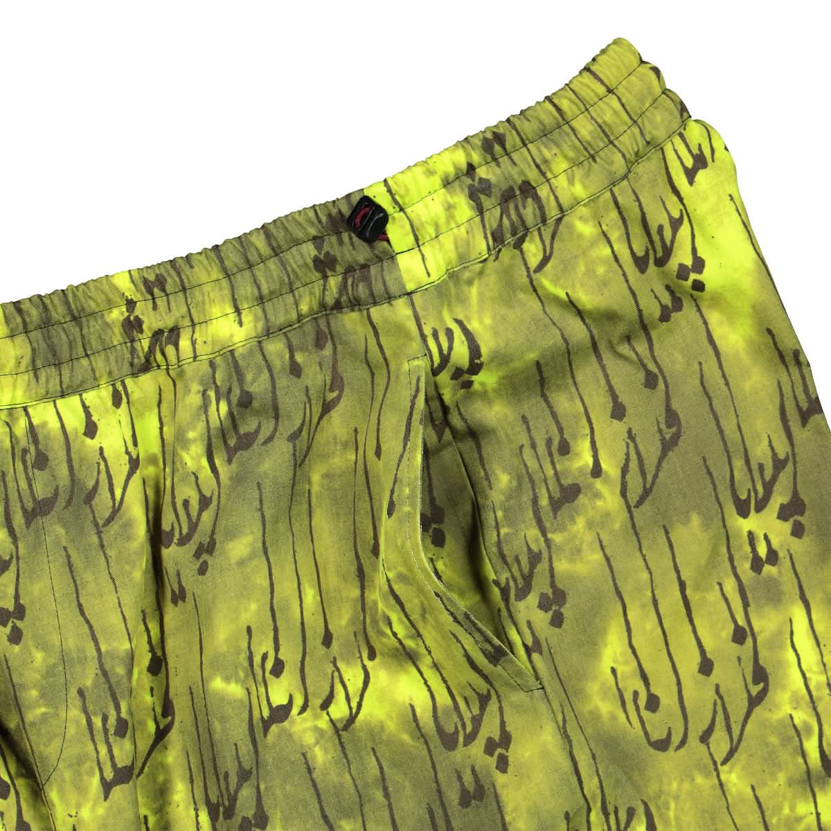 Neon Print Side Zip Trousers - Image 4