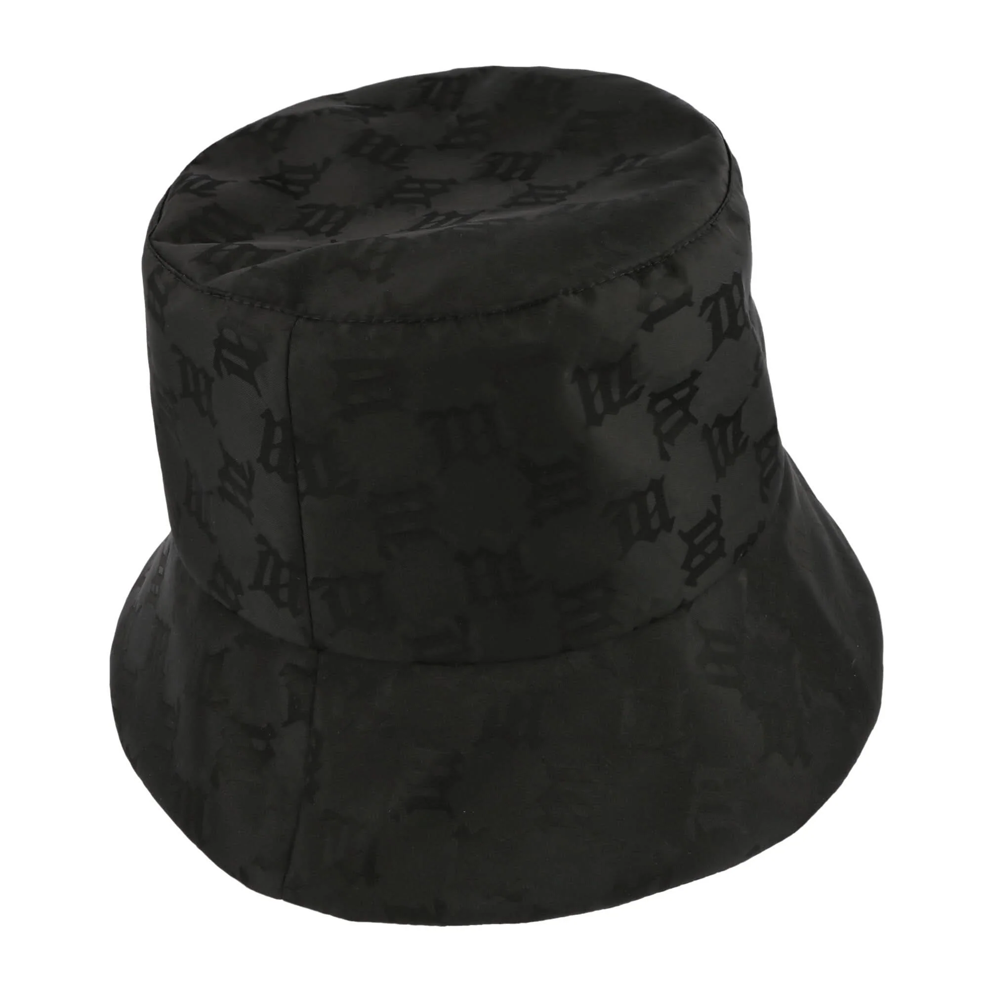 Nylon Monogram Bucket Hat Black - Image 5